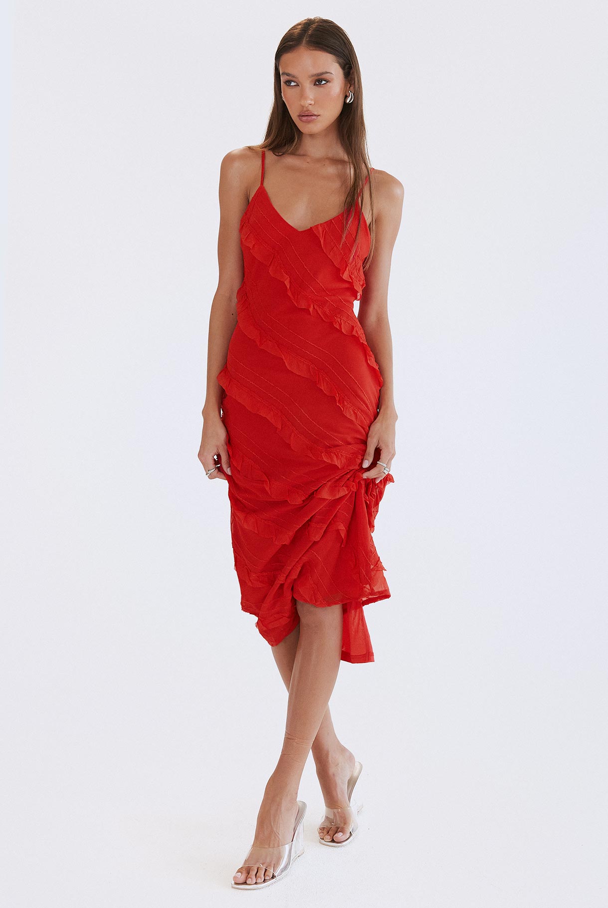 Alternative view of Lars Maxi Dress Red
