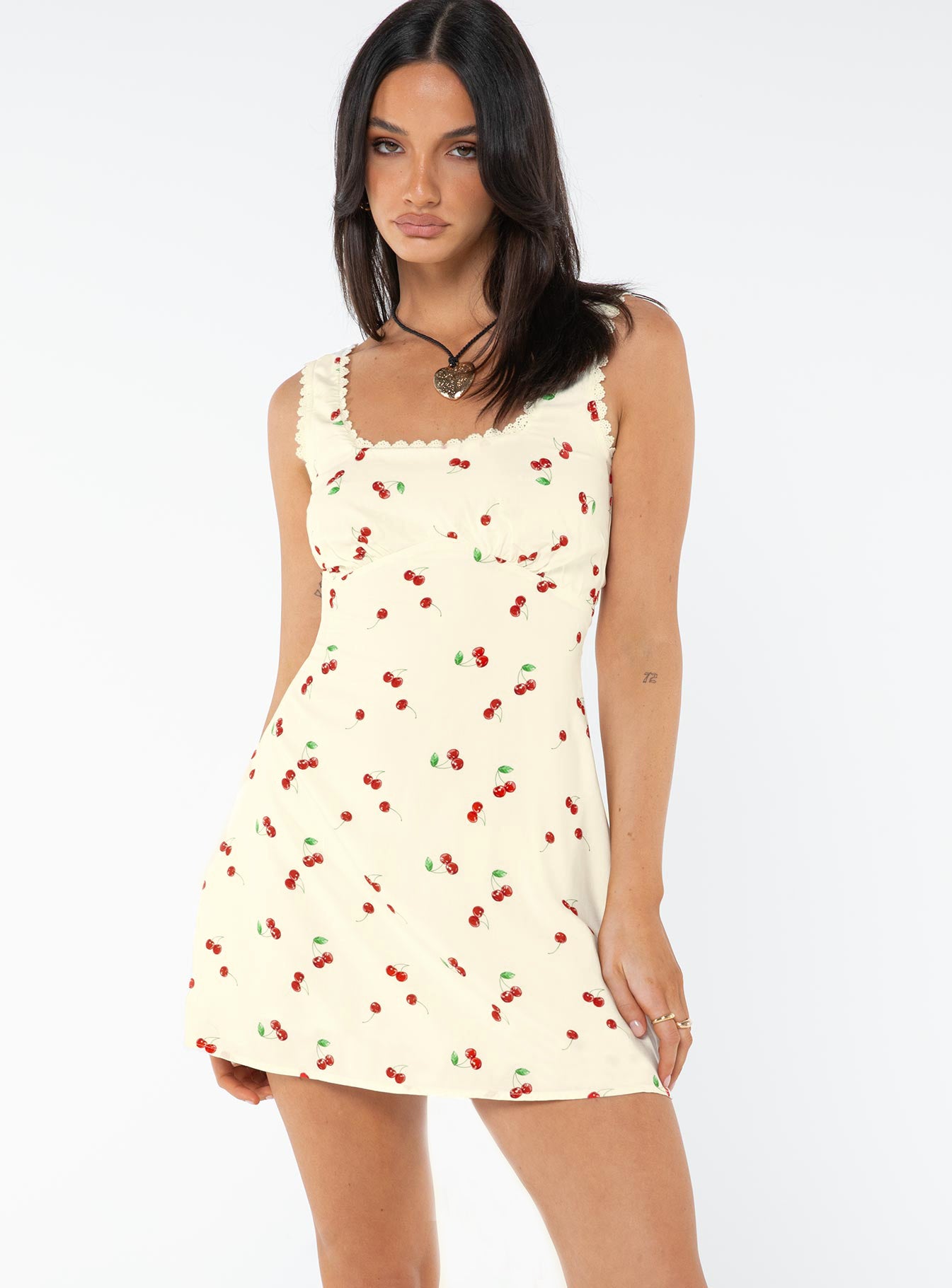 Alternative view of Dasha Mini Dress Cherry