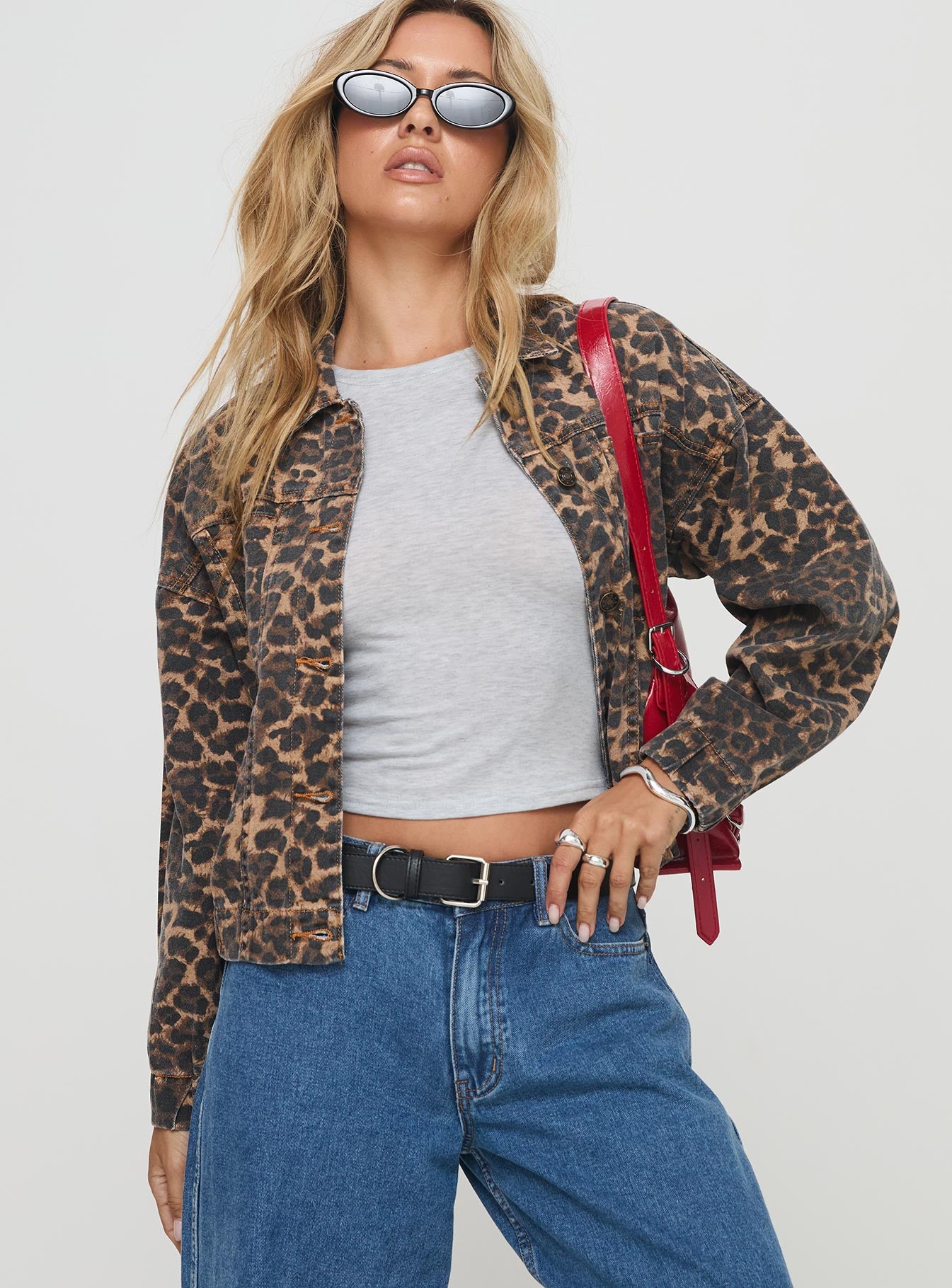Alternative view of Carmela Jacket Leopard