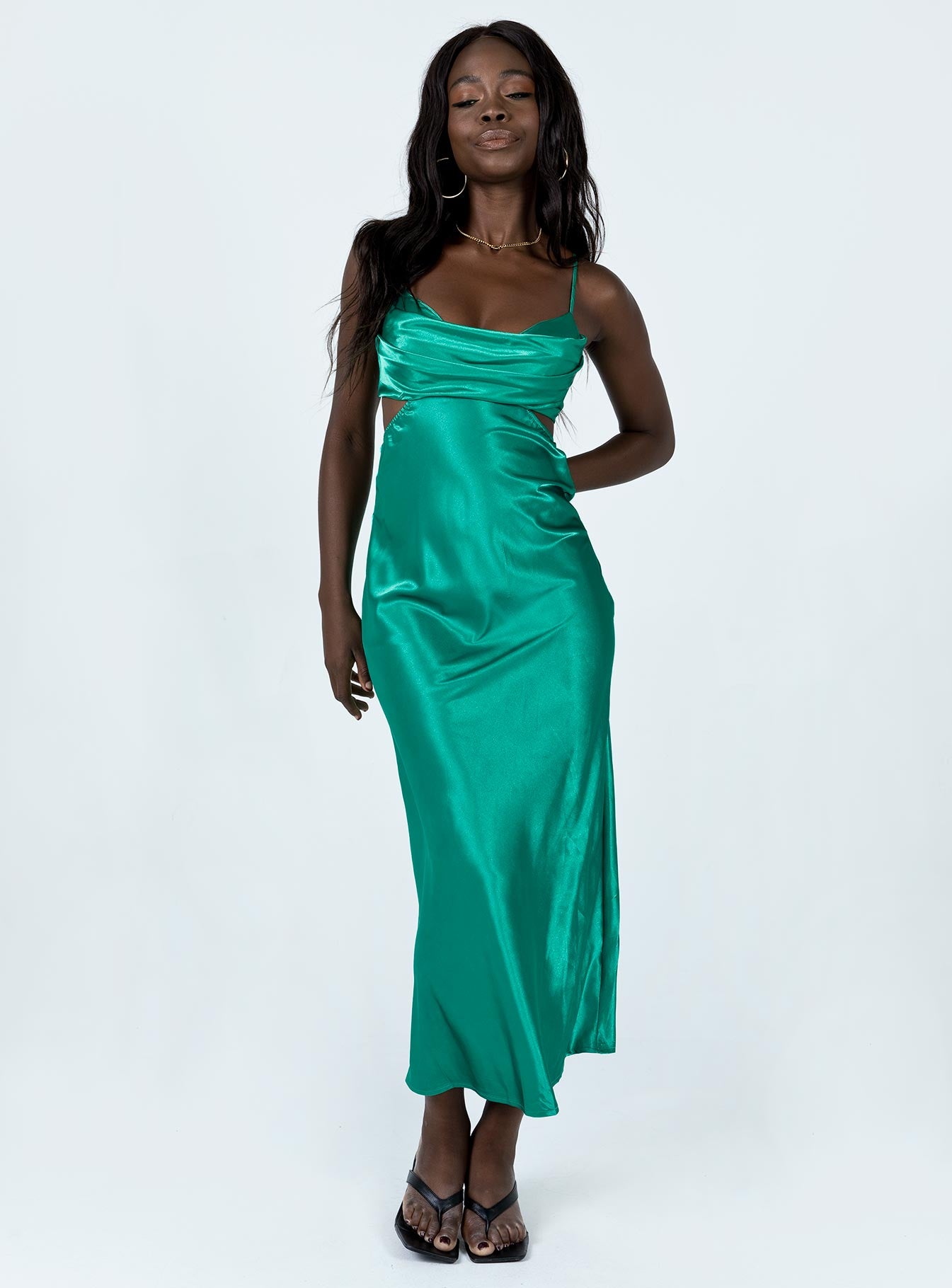 Alternative view of Giselle Midi Dress Green