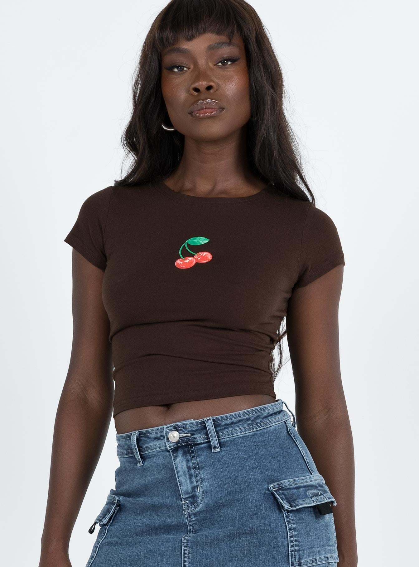 Alternative view of Arbour Cherry Top Brown