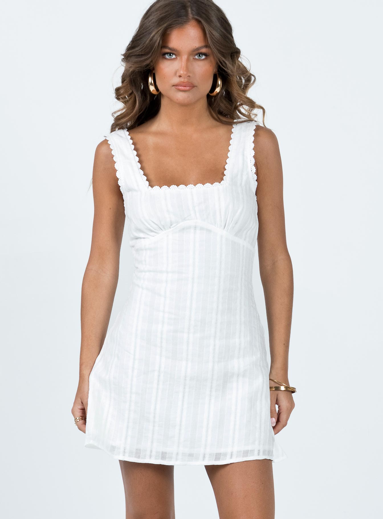 Alternative view of Dasha Mini Dress White
