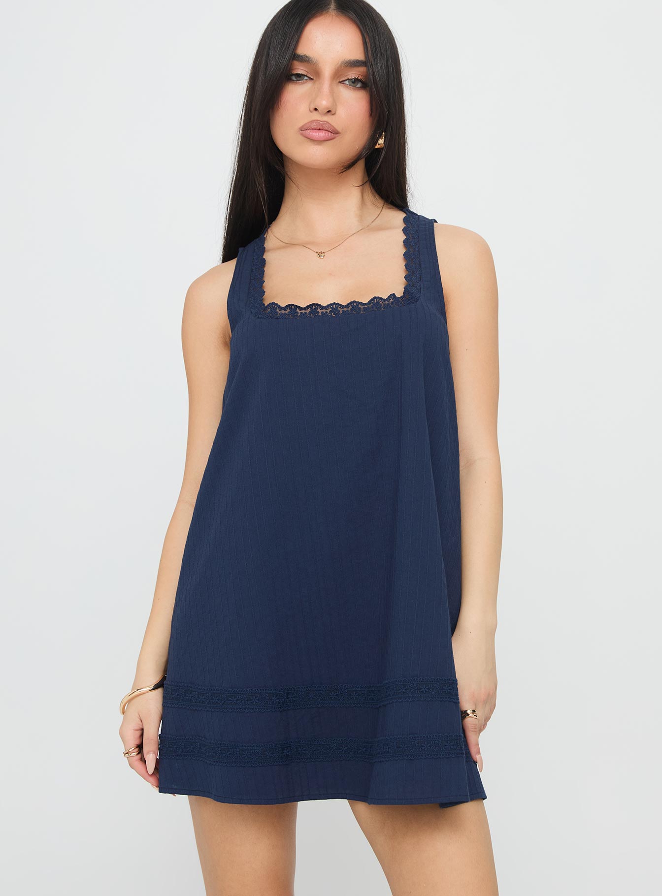 Alternative view of Alanah Mini Dress Navy