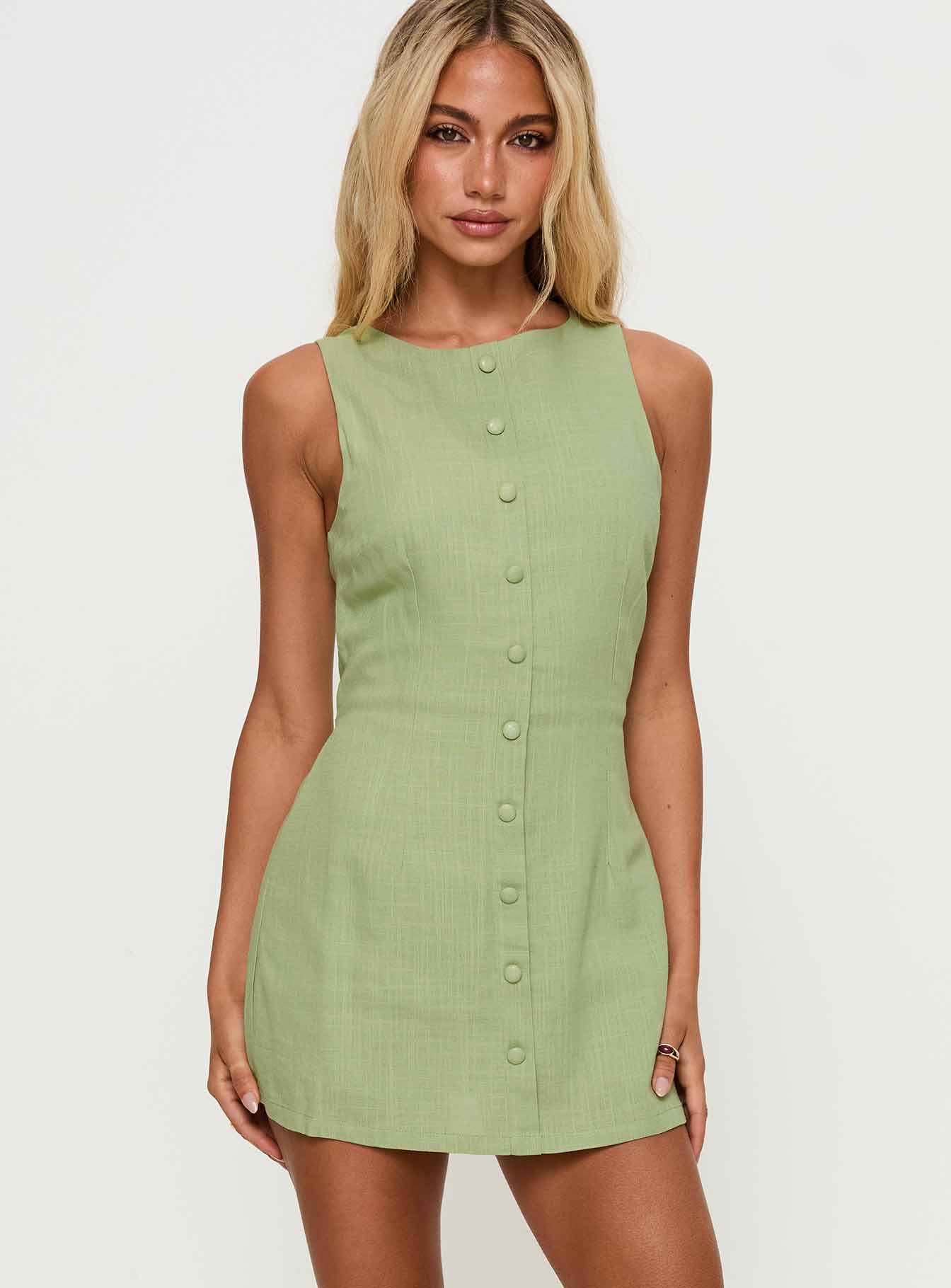 Alternative view of Laird Playsuit Green