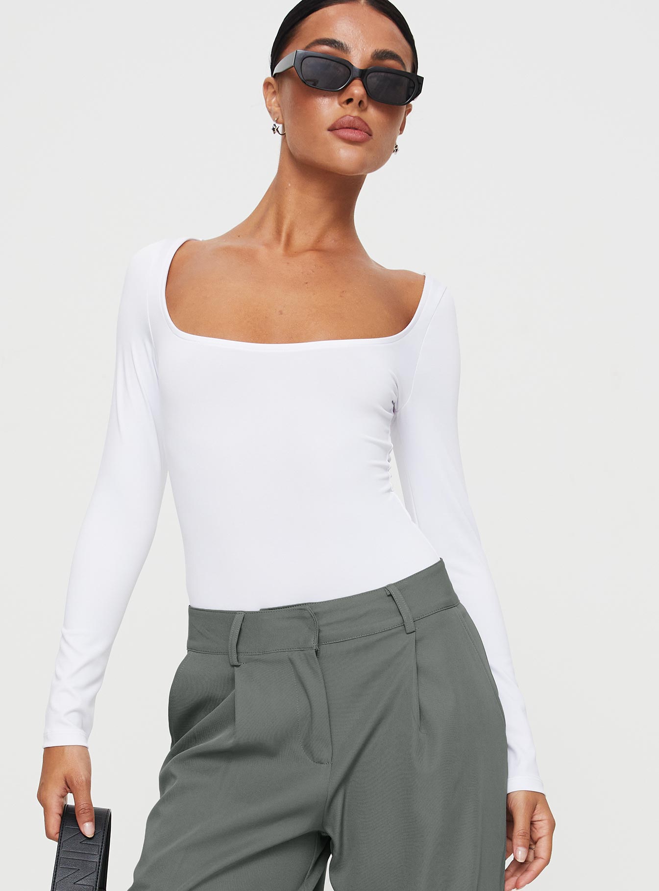 Alternative view of Ellery Bodysuit White