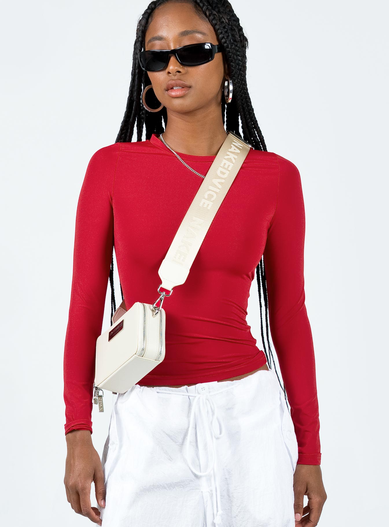 Alternative view of Arnim Long Sleeve Top Red
