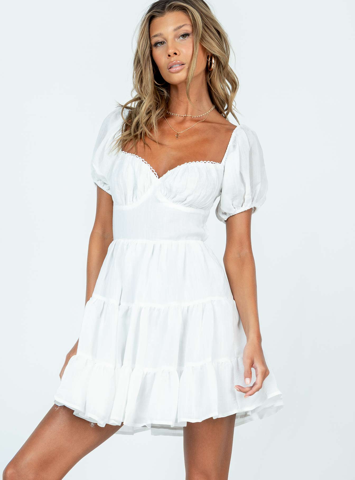 Alternative view of Danny Mini Dress White