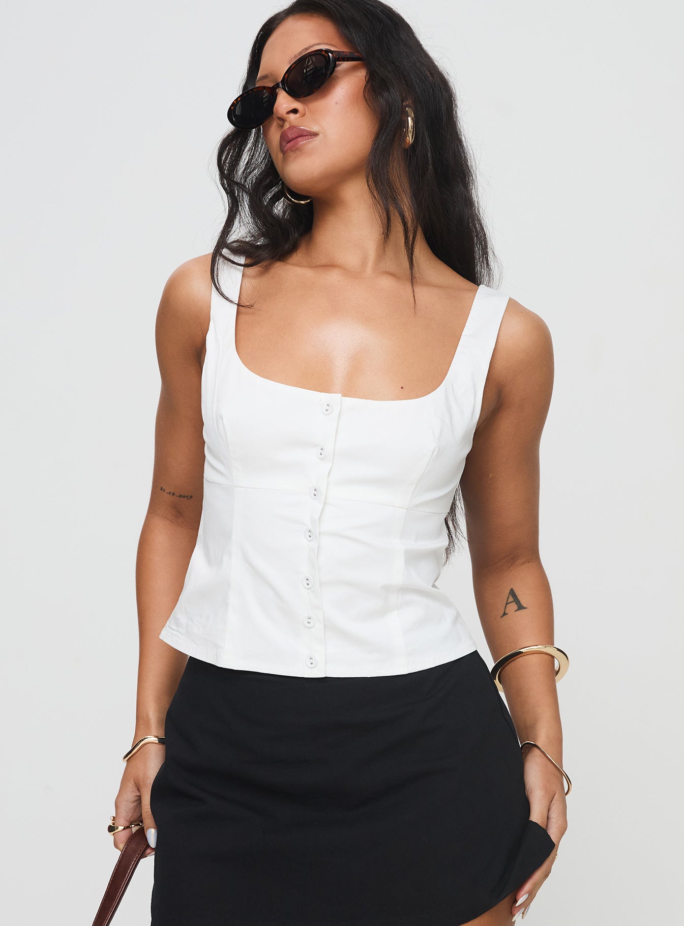 Alternative view of Effortless Top White