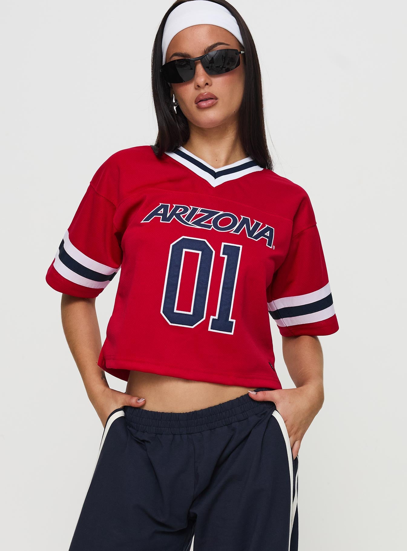 U Of A Football Jersey Red - Image 2