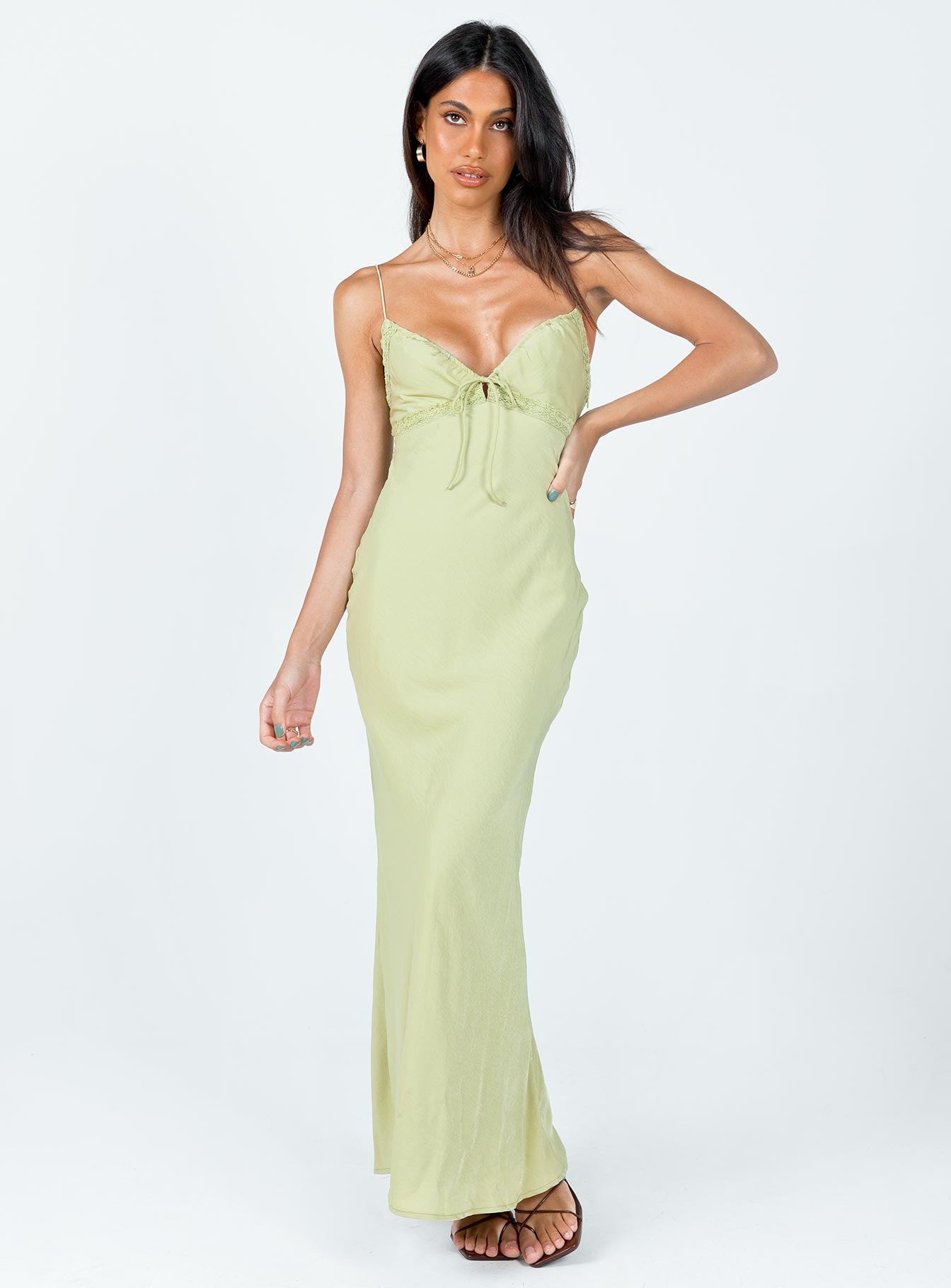 Alternative view of Emily Maxi Dress Green