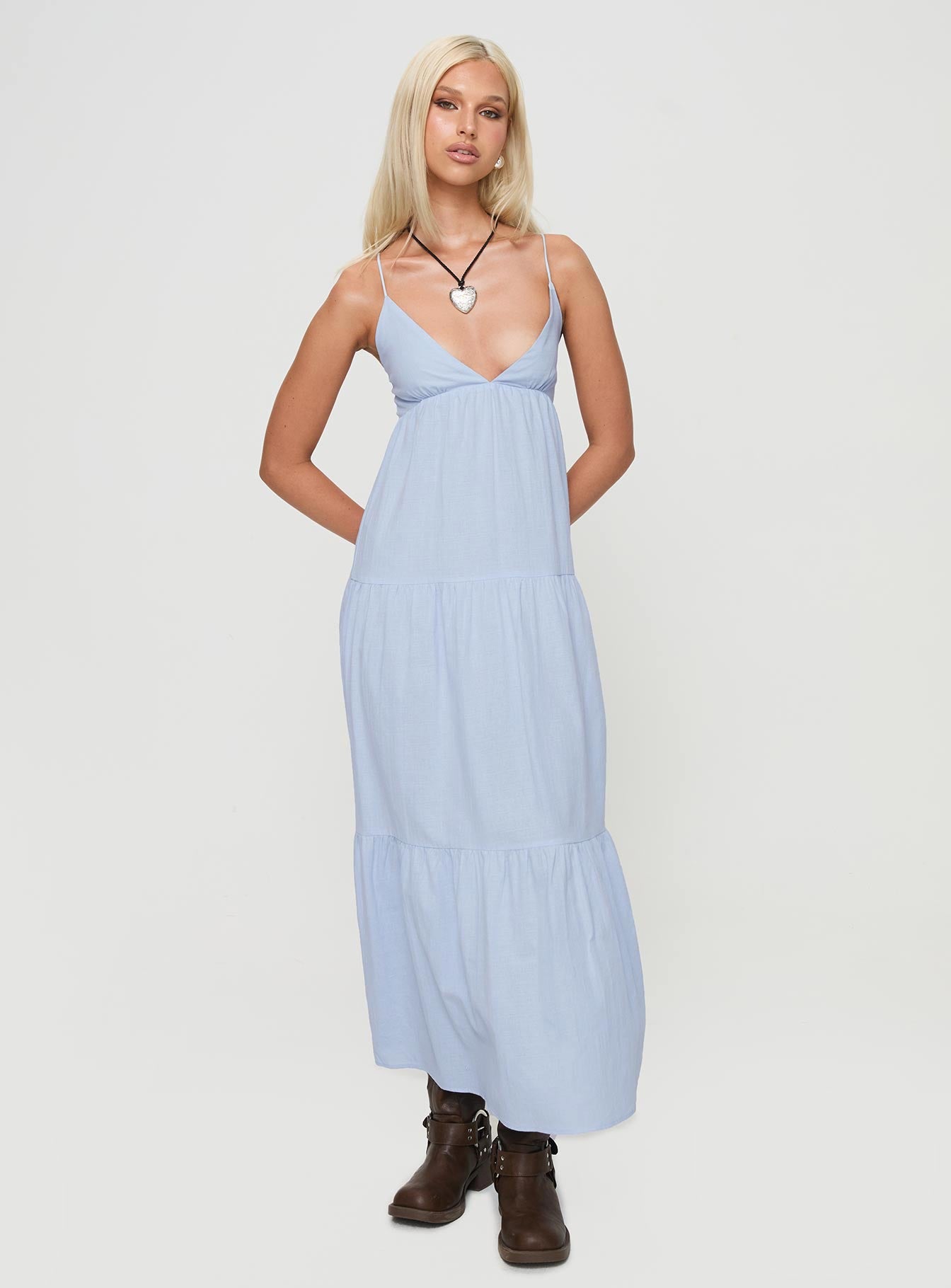 Alternative view of Chelsea Maxi Dress Blue