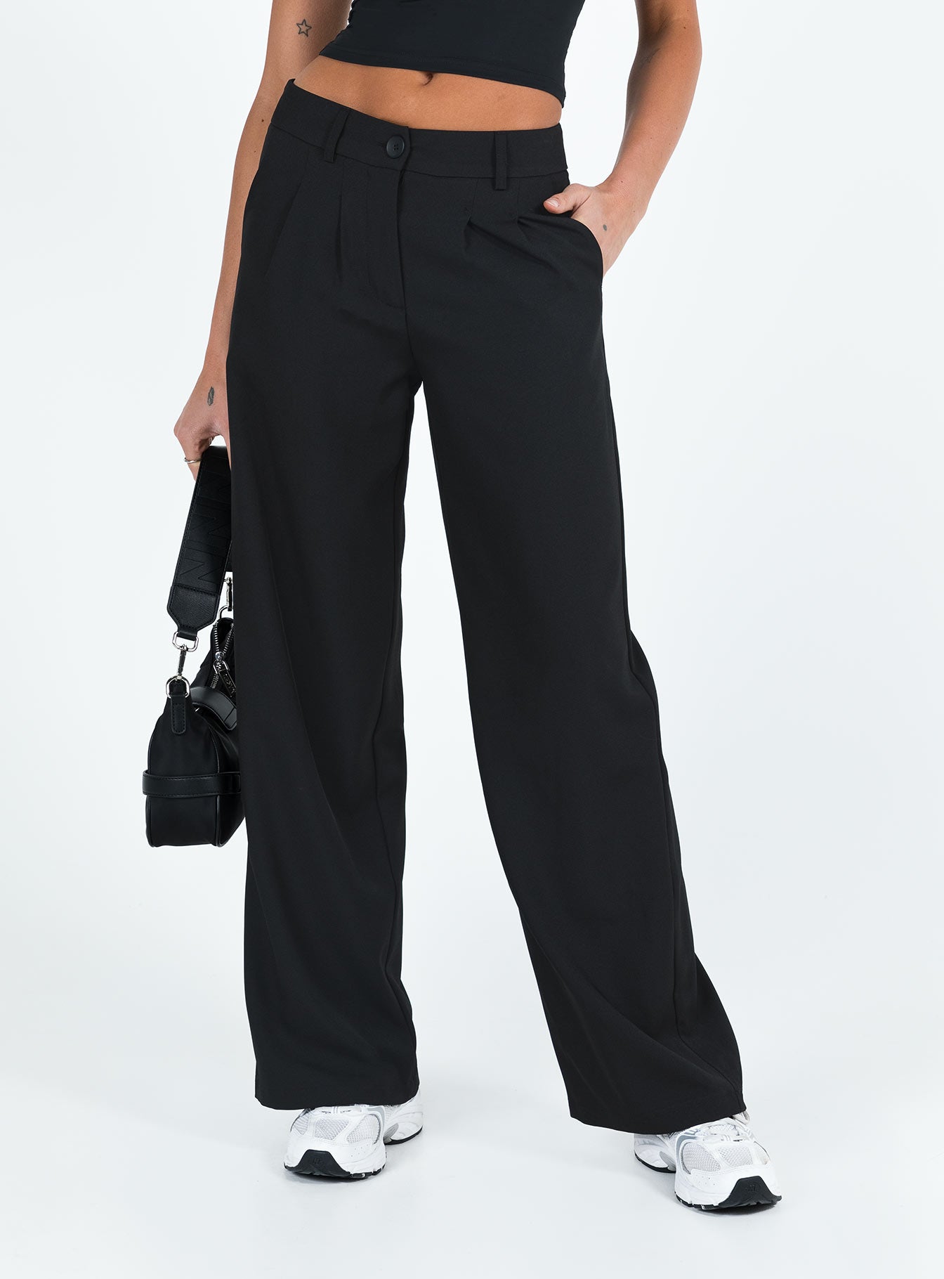 Alternative view of Archie Low Rise Pants Black Petite