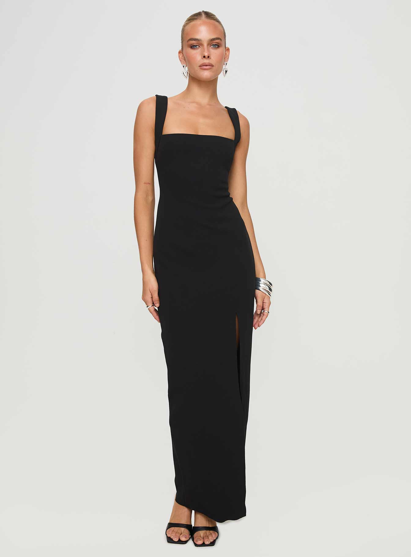 Alternative view of Bombshell Maxi Dress Black