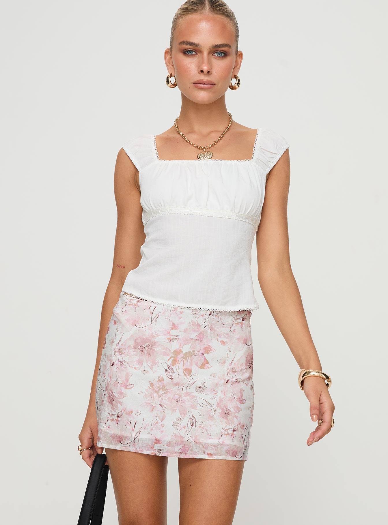 Alternative view of Gemelli Mini Skirt Floral