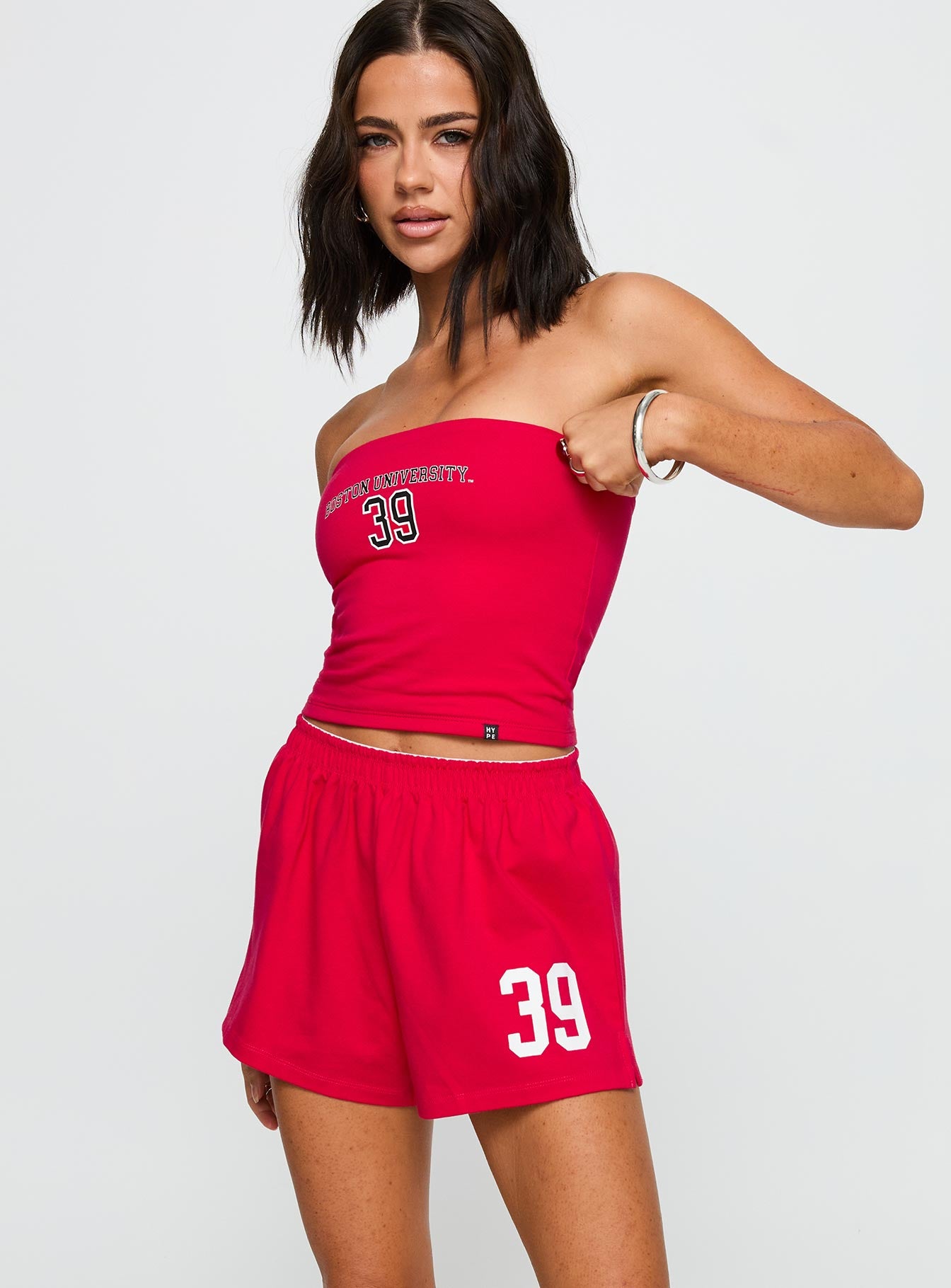 Alternative view of Boston University Soffee Shorts Red