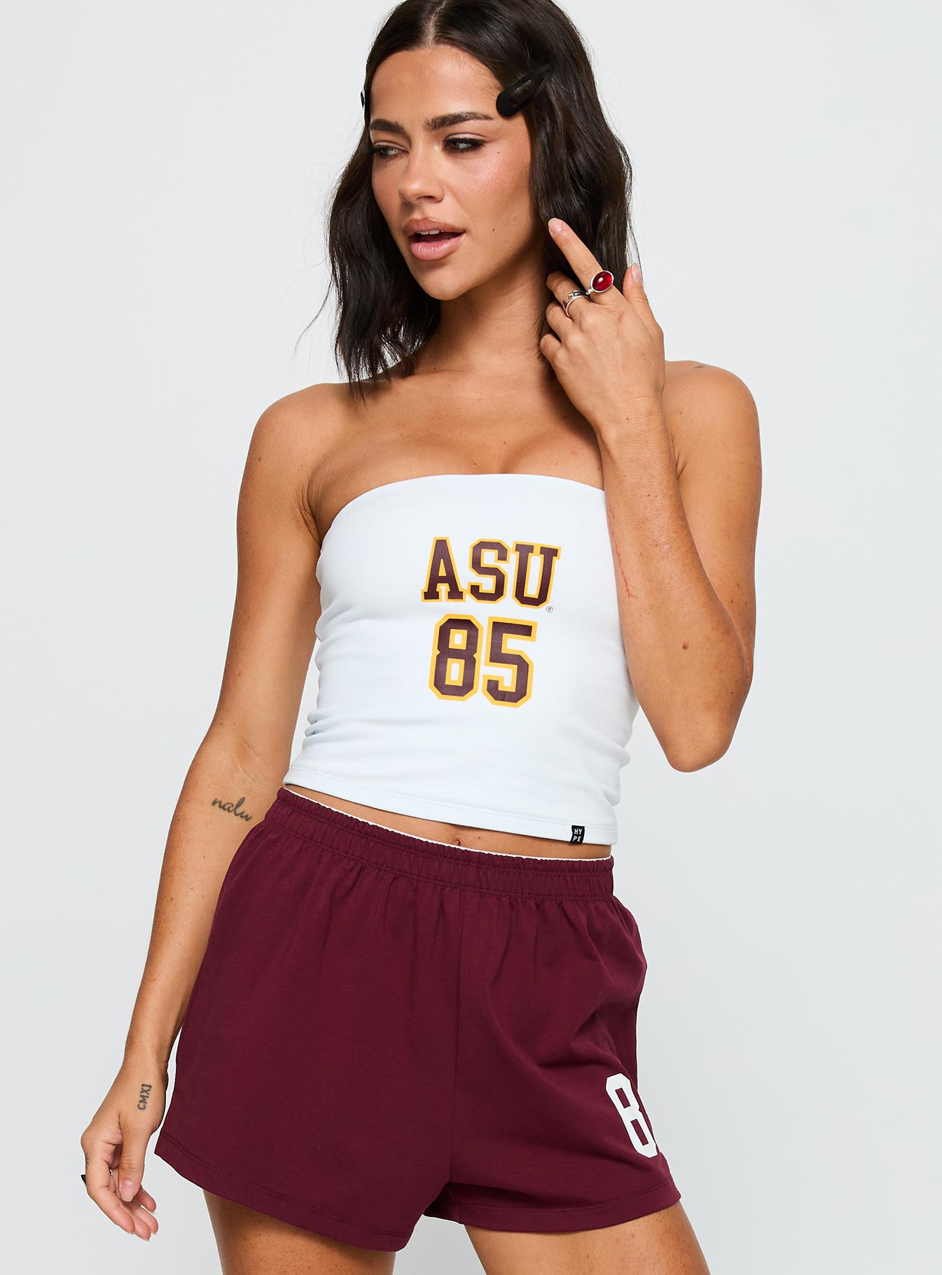 Alternative view of Asu Tube Top White