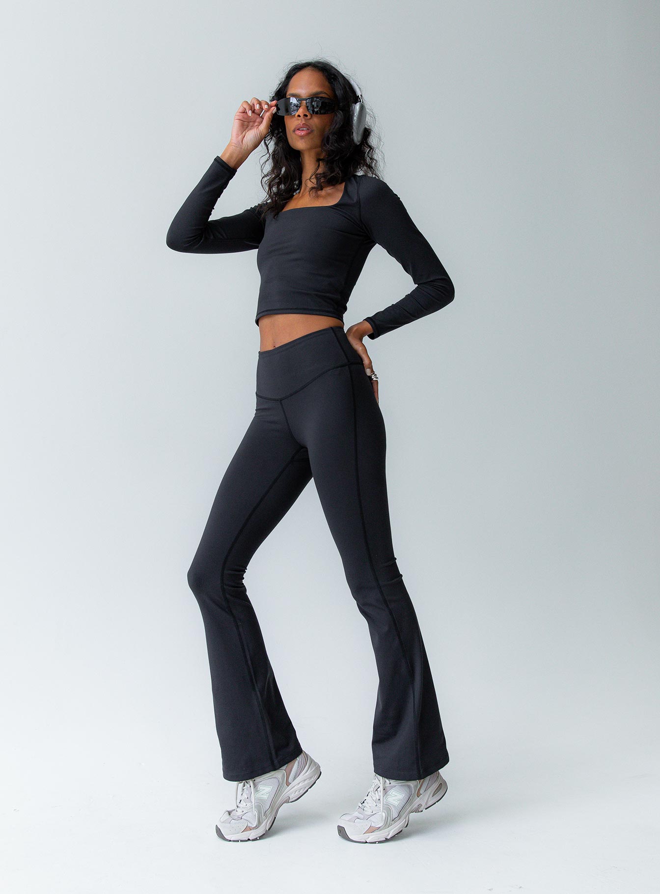 Alternative view of Integrity Activewear Yoga Pants Black
