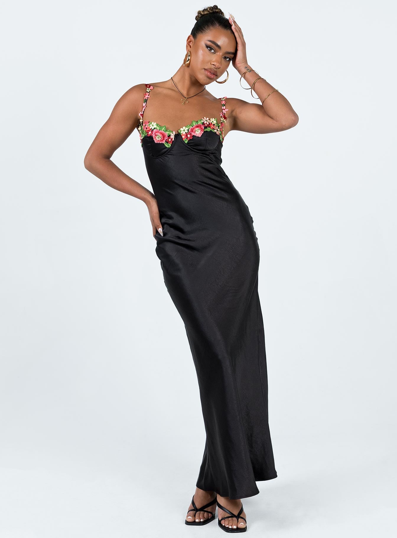 Alternative view of Kenzie Maxi Dress Black