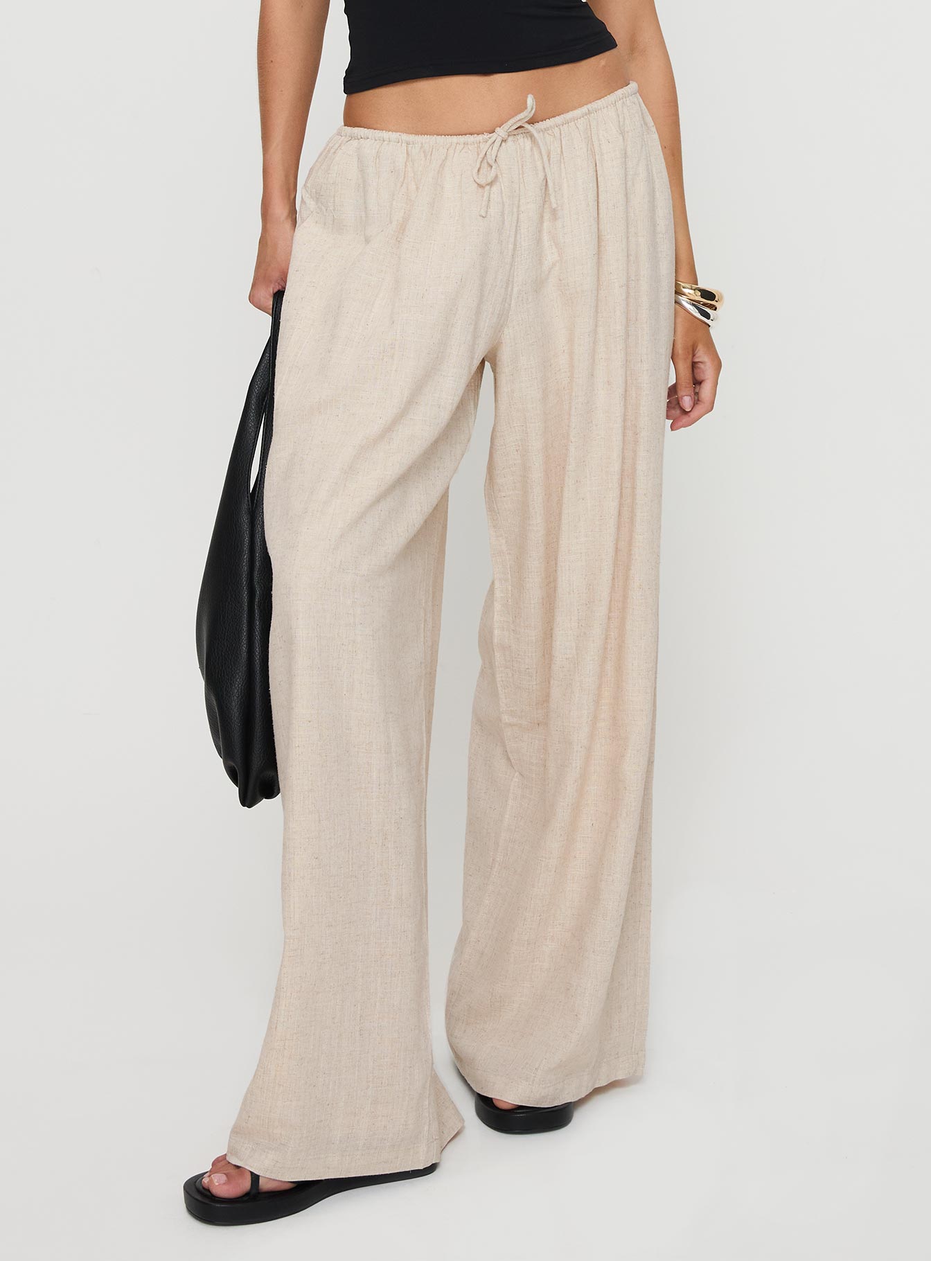 Alternative view of Beach Comber Linen Pant Beige