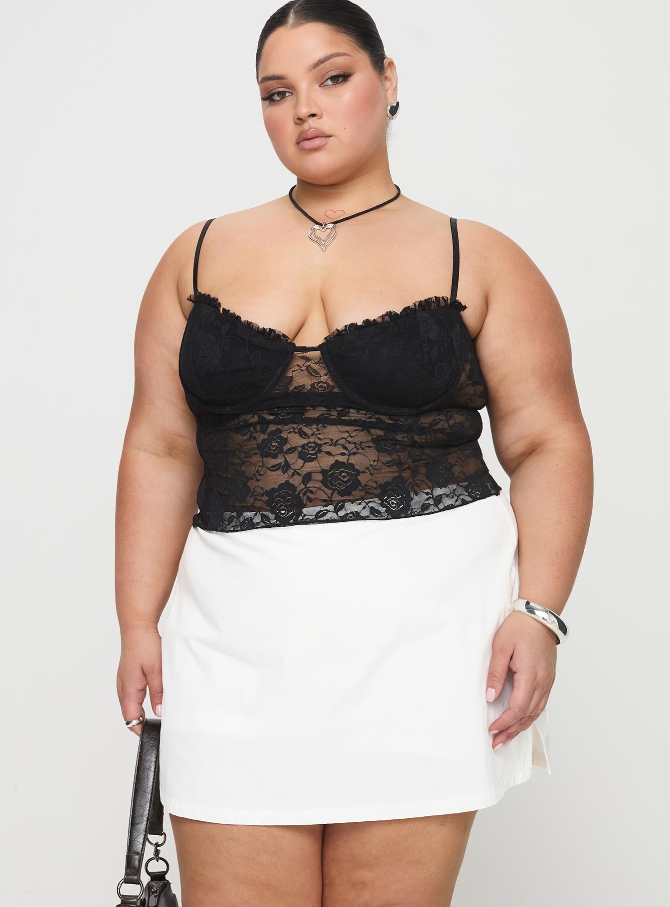Alternative view of Gigi Skort White Curve