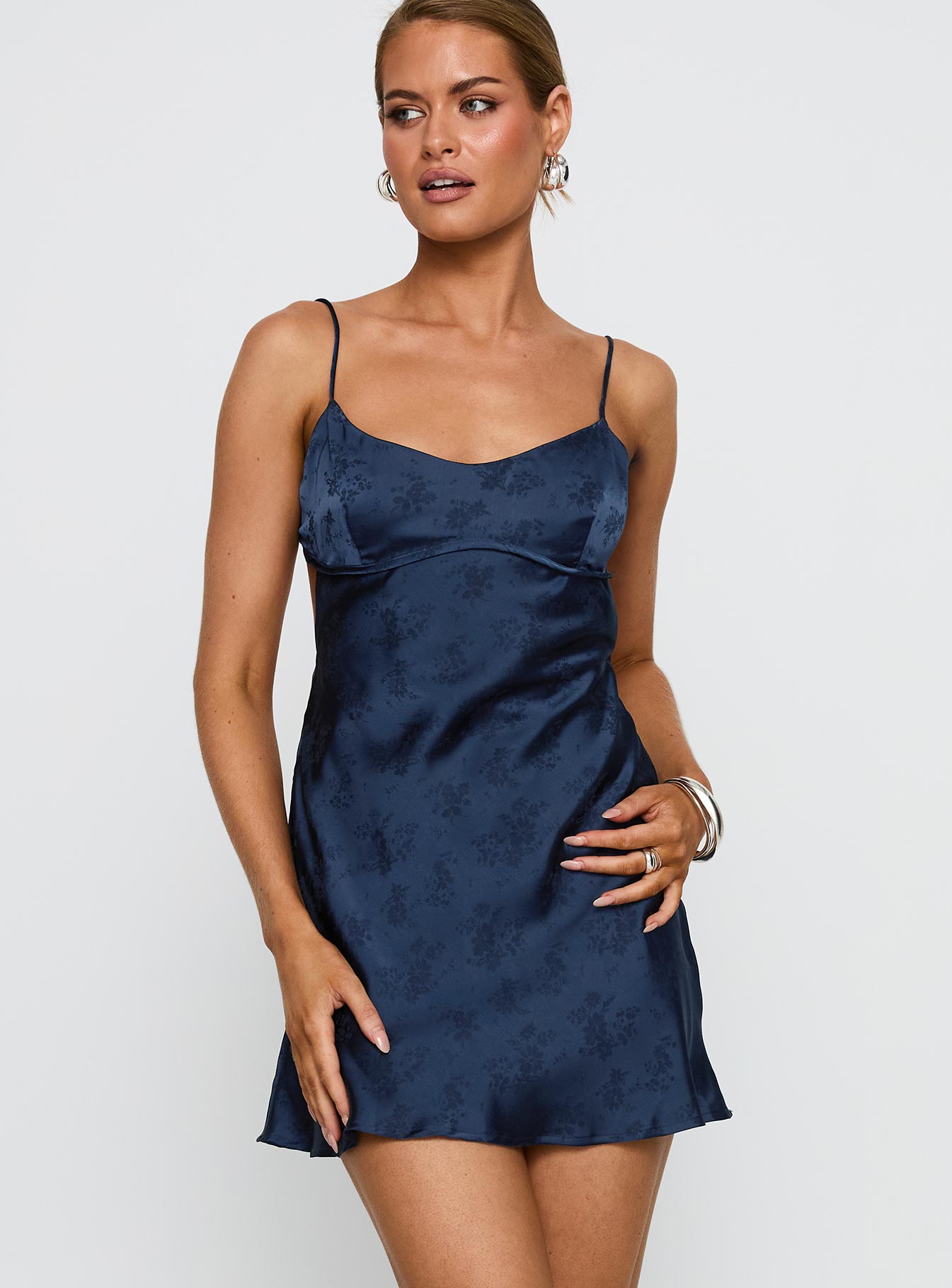 Alternative view of Clemence Mini Dress Navy