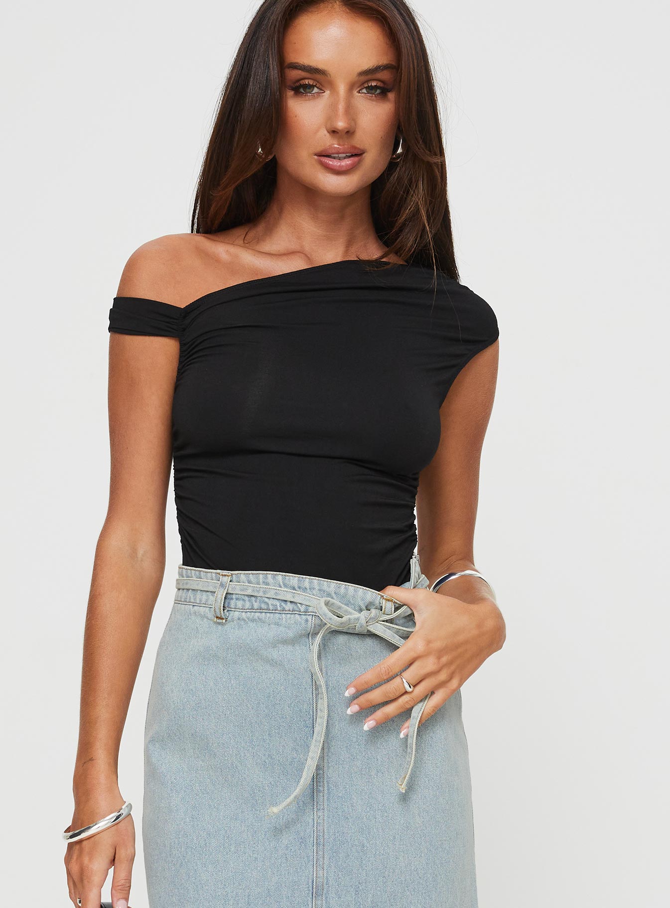 Alternative view of Beller Bodysuit Black