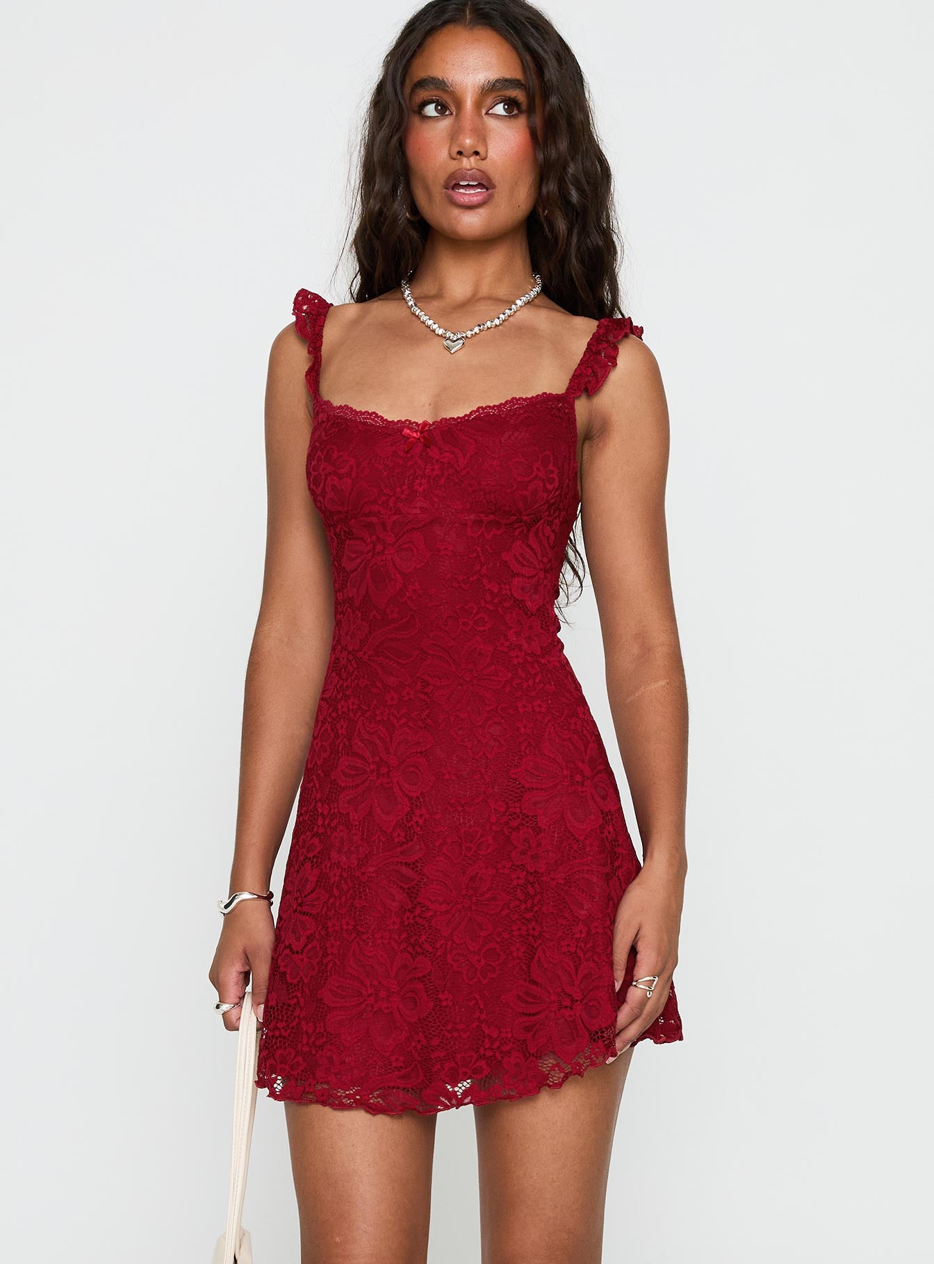 Alternative view of Beacall Mini Dress Red