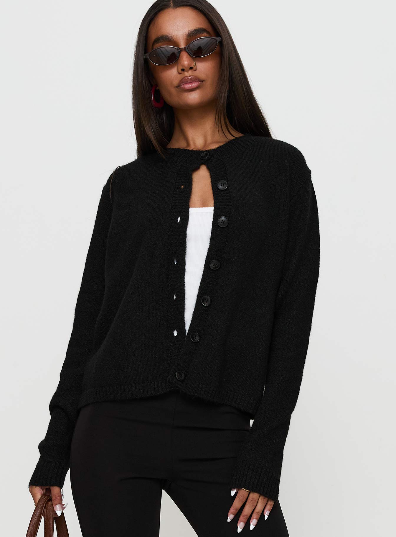 Alternative view of Denmark Cardigan Black