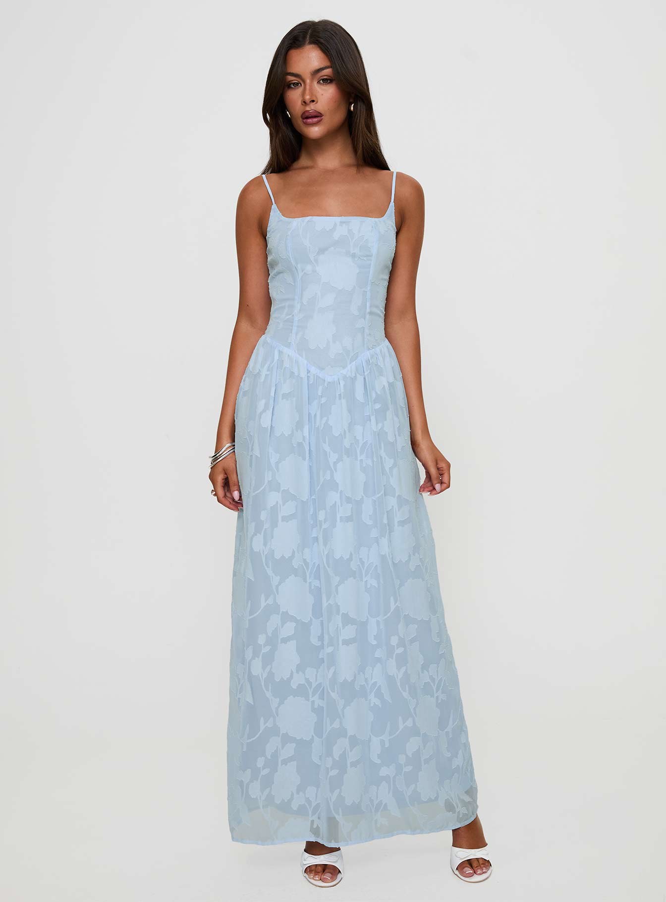 Alternative view of Angeleina Maxi Dress Blue Floral