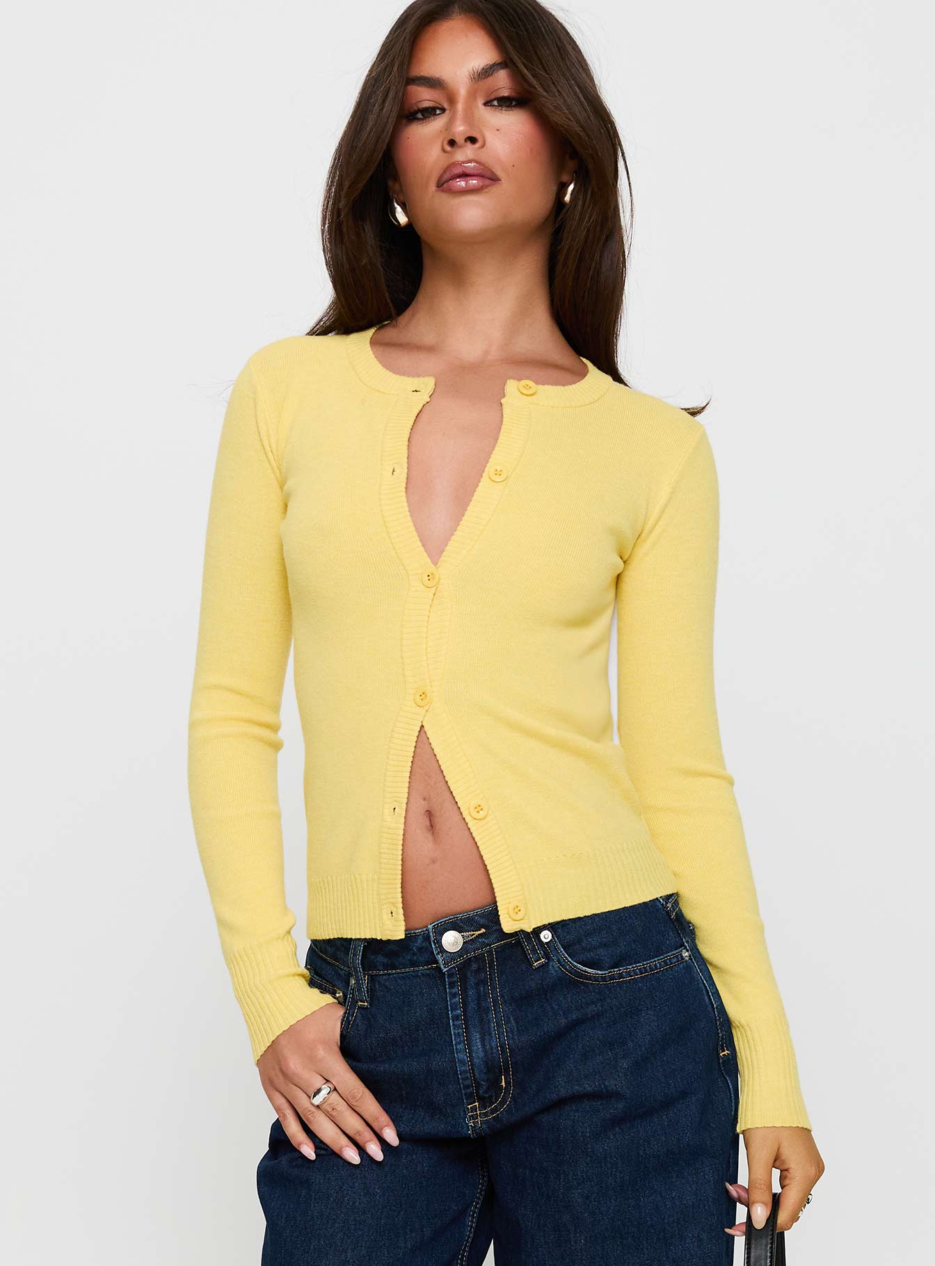Alternative view of Lauraine Cardigan Lemon