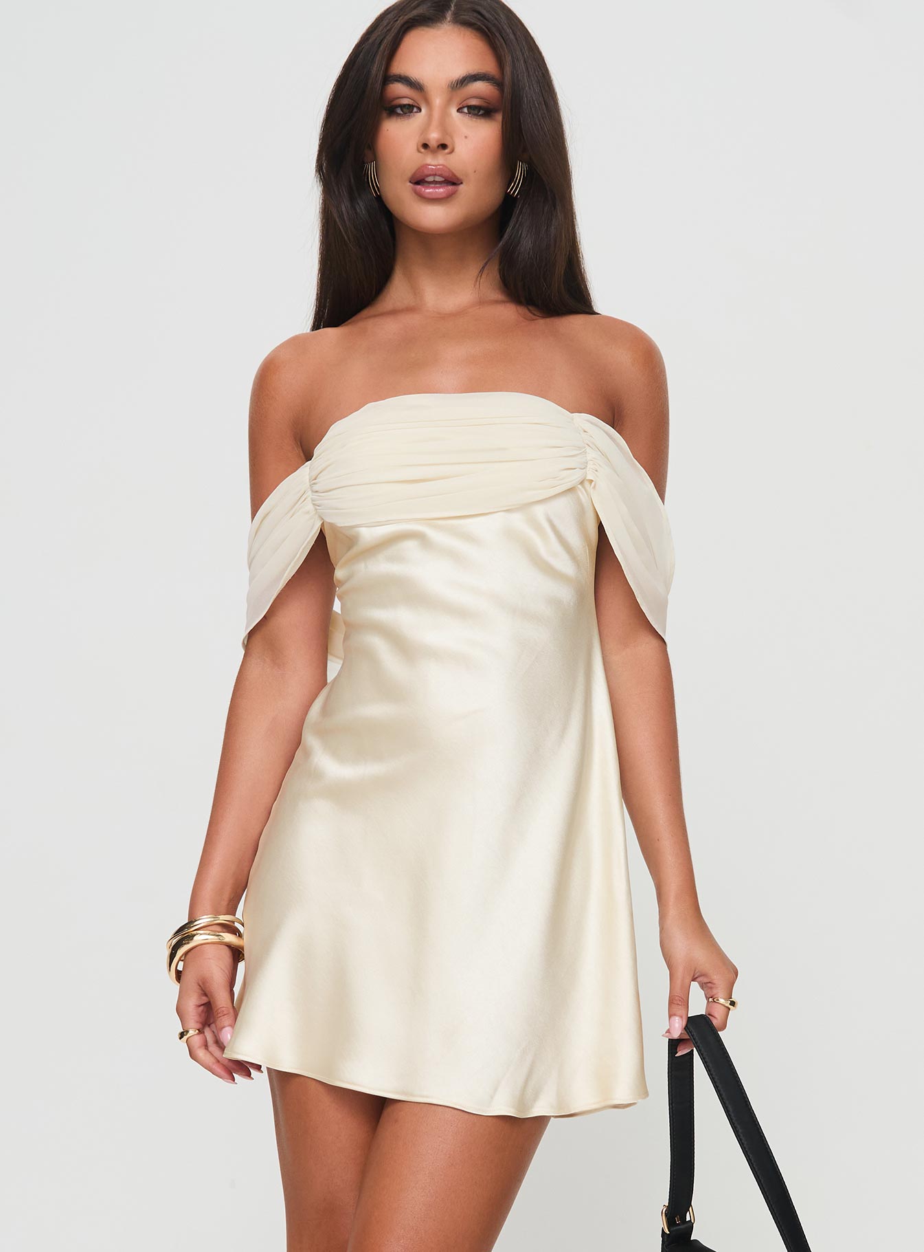Alternative view of Adoration Mini Dress Cream