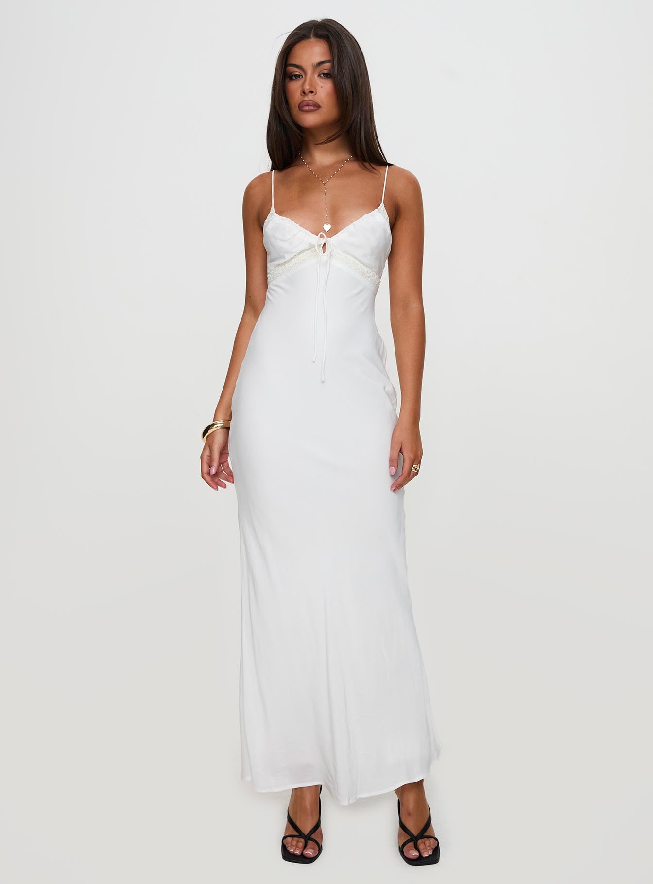 Alternative view of Emily Maxi Dress White