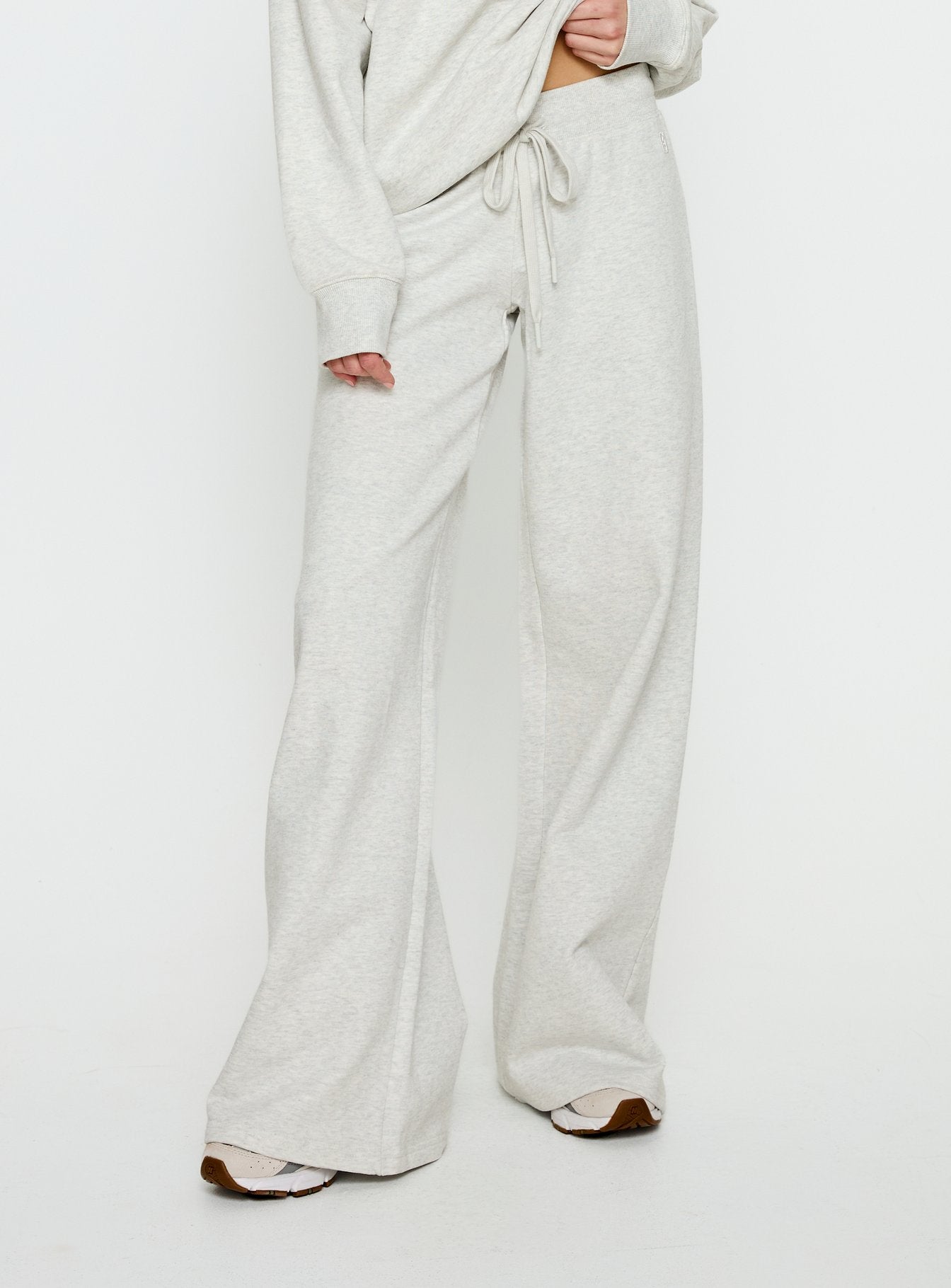 Alternative view of Dodie Wide Leg Pants Grey Marle