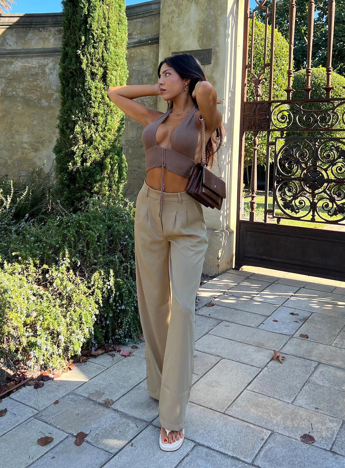 Archer Pants Taupe - Image 10