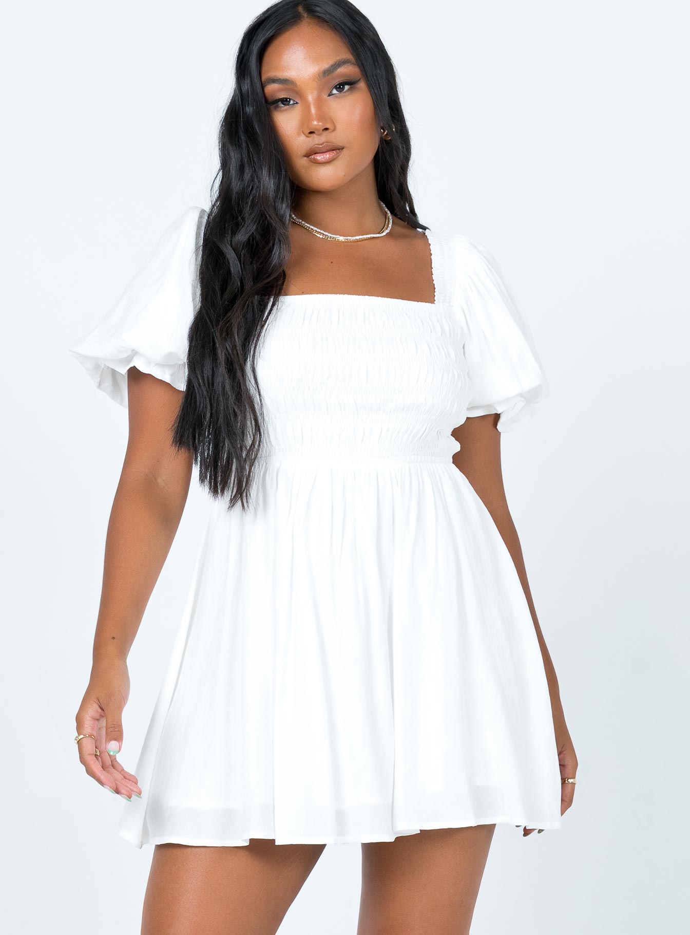 Alternative view of Dani Mini Dress White