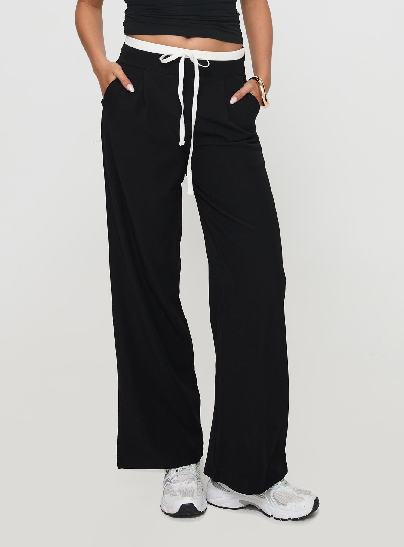 Alternative view of Burna Pants Black