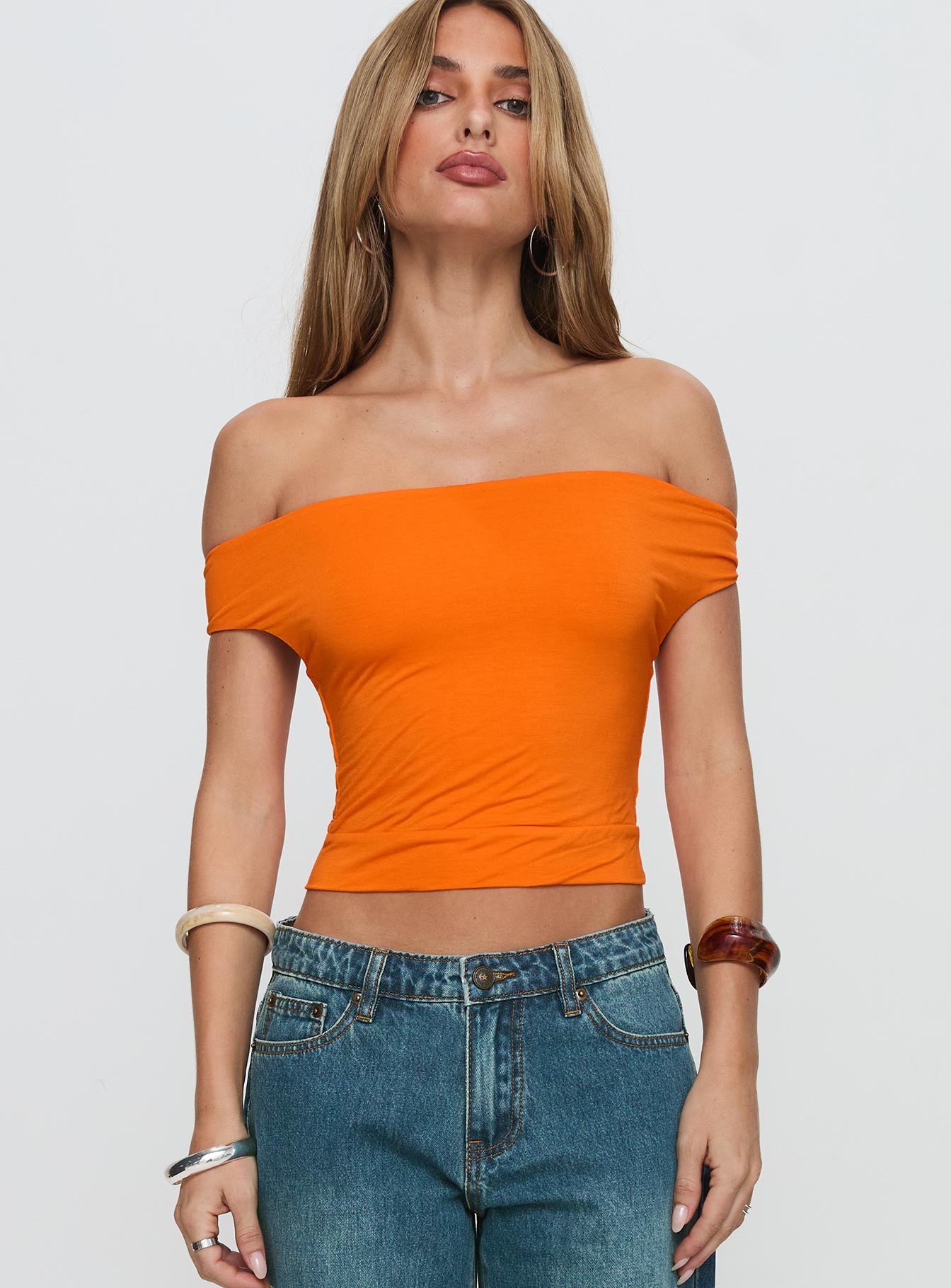 Irina Multi-Wear Top Orange - Image 2