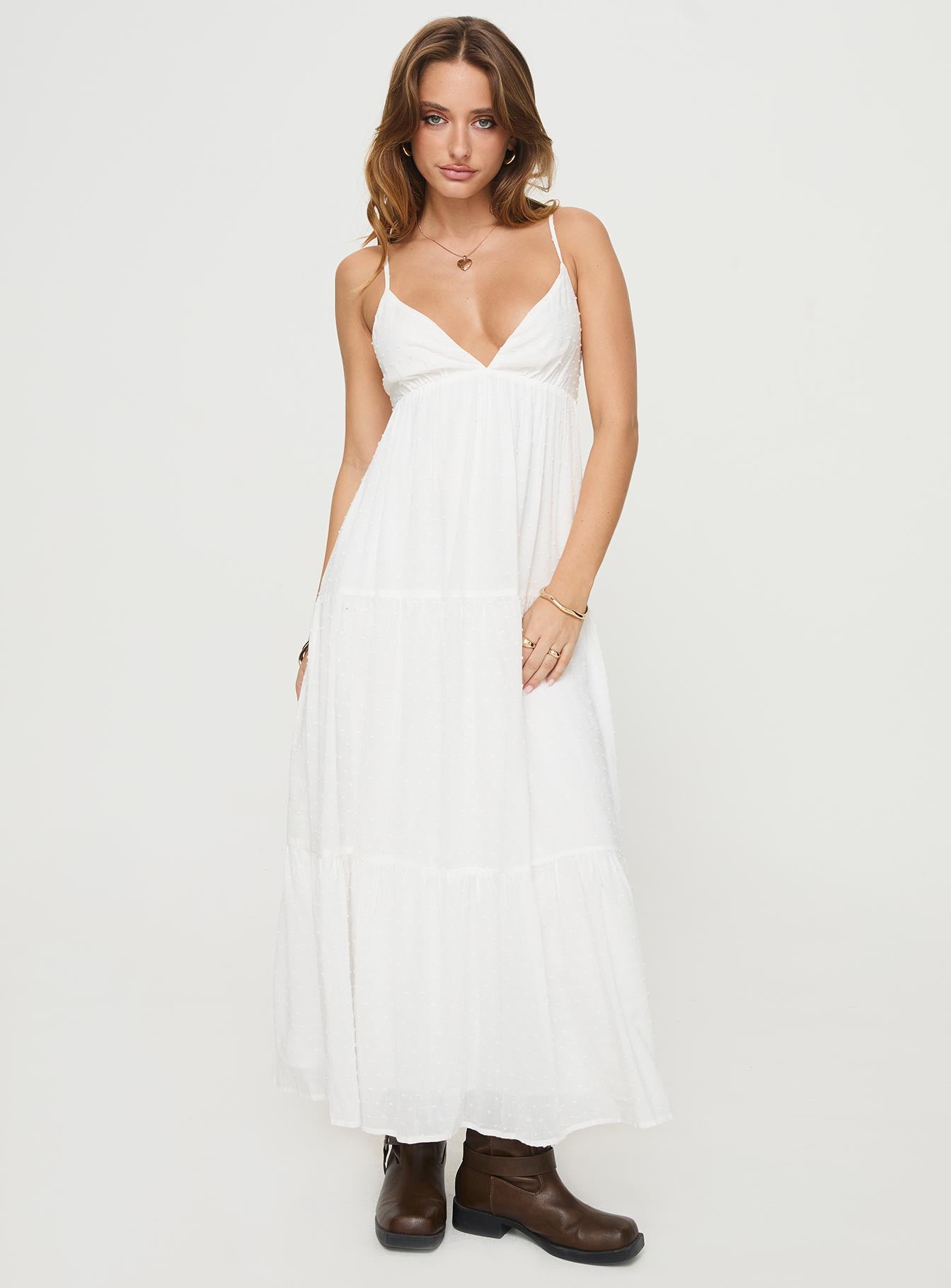 Alternative view of Koko Maxi Dress White