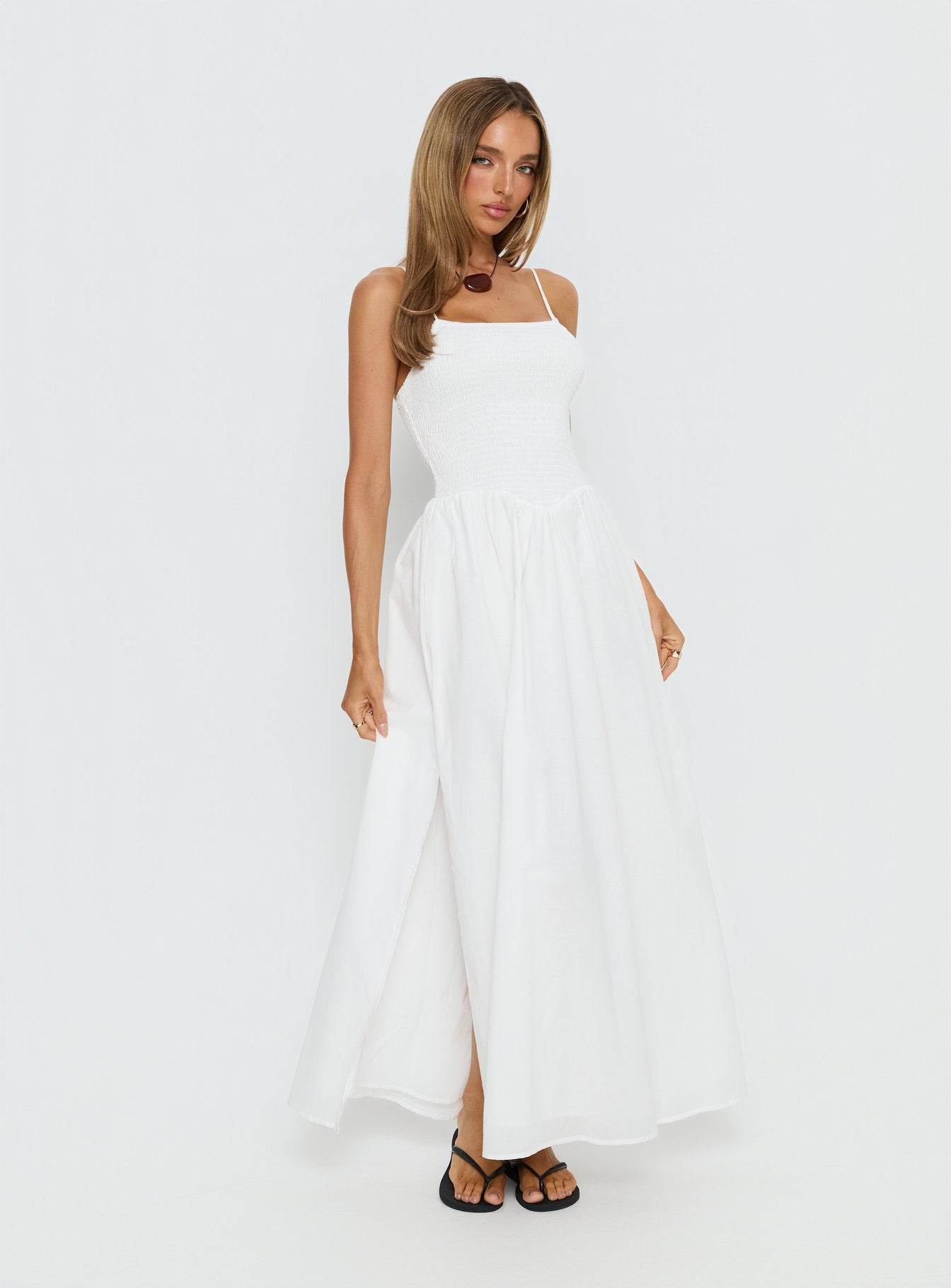 Alternative view of Carys Maxi Dress White