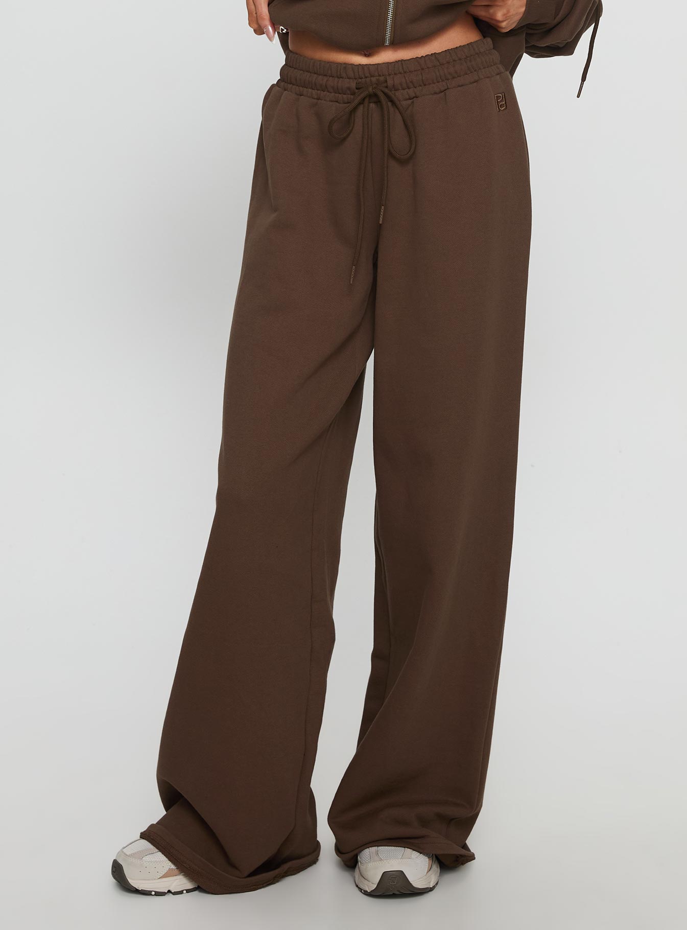 Alternative view of All Day Straight Leg Sweatpants Chocolate Brown