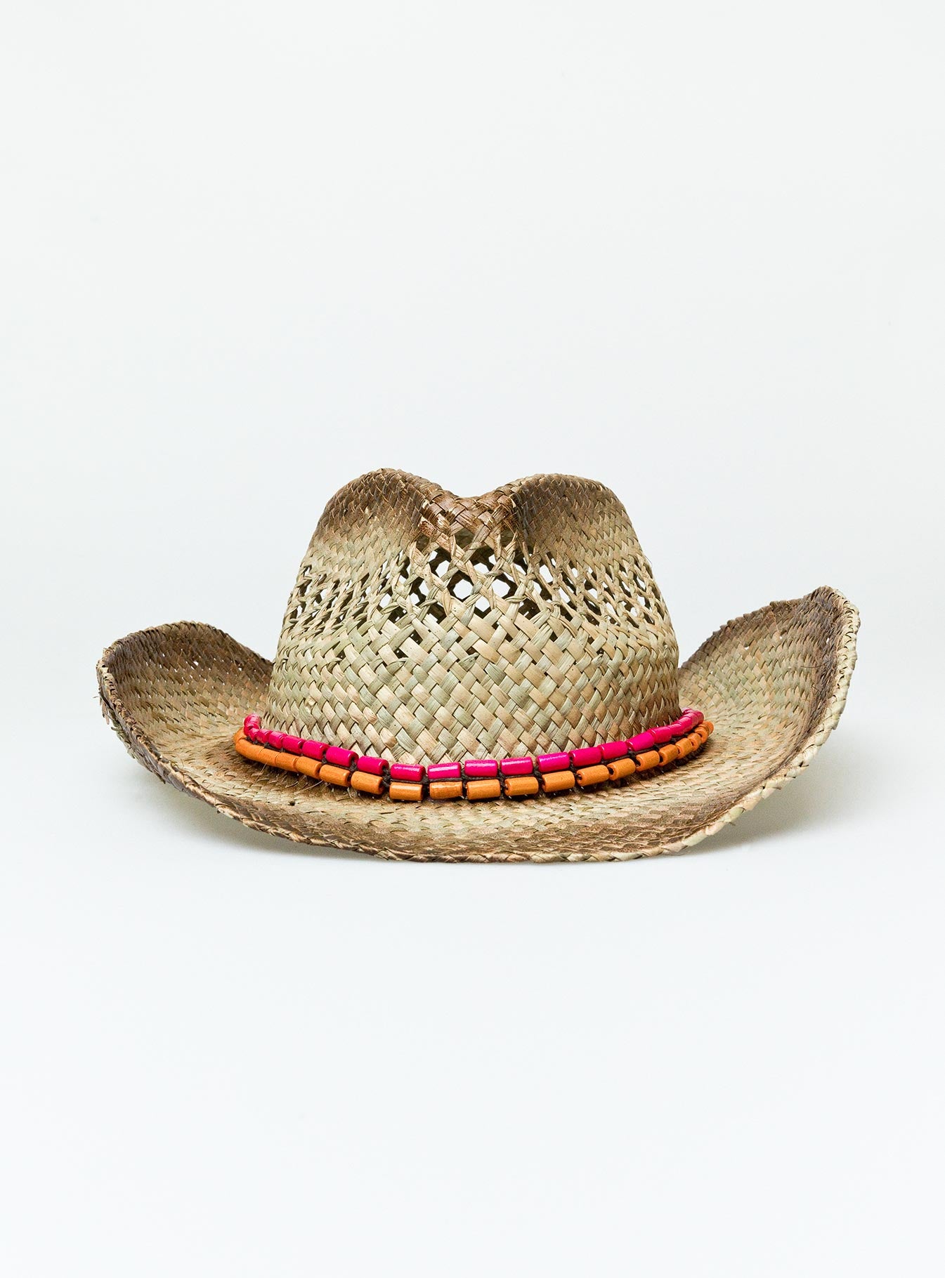 Alternative view of Hayward Cowboy Hat Brown / Pink