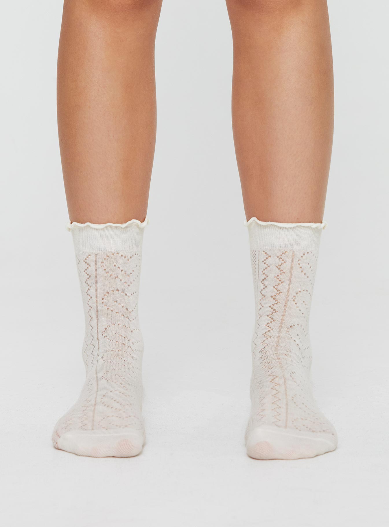 Alternative view of Kylese Socks Cream