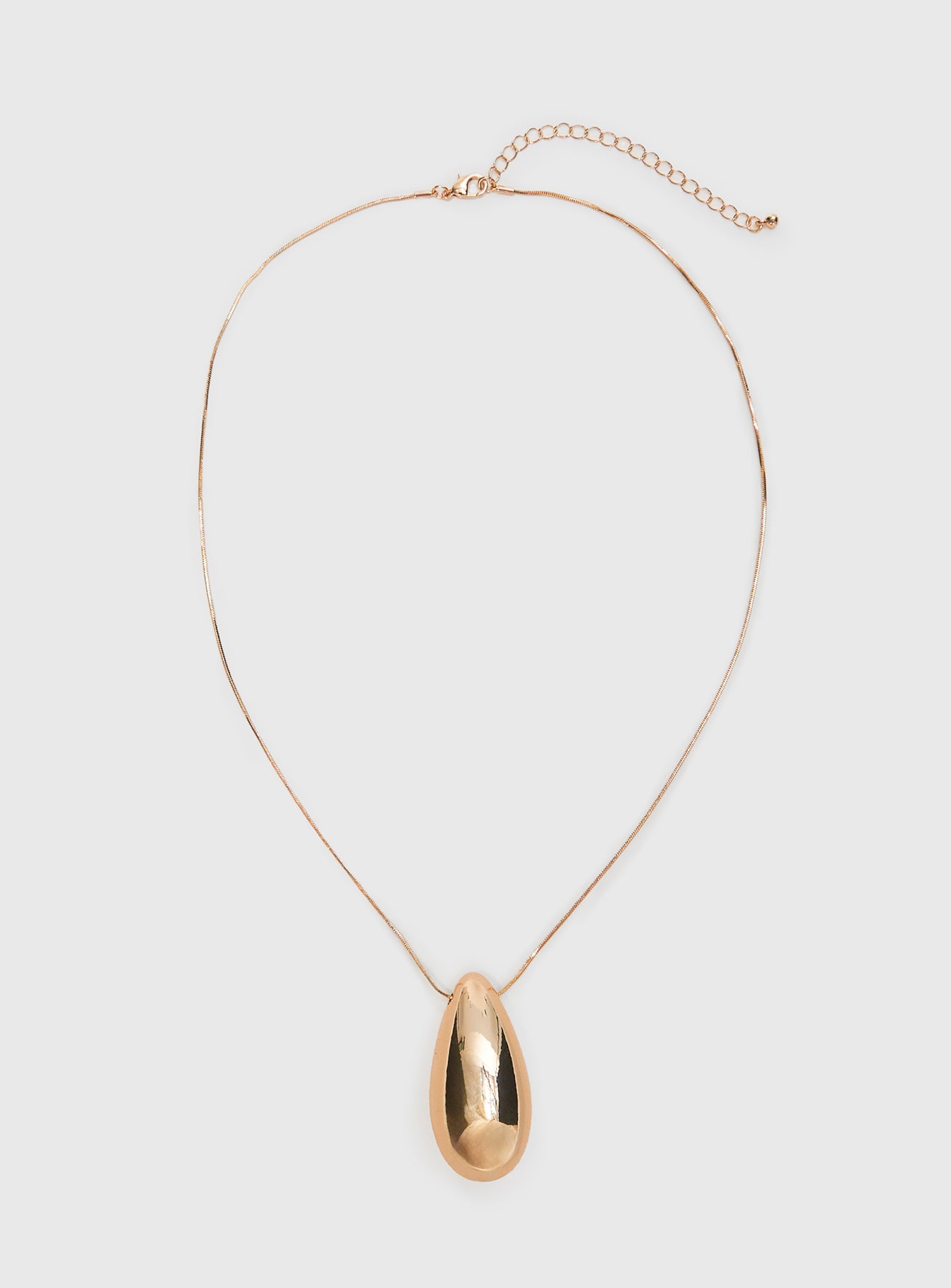 Alternative view of Attracted Pendant Necklace Gold