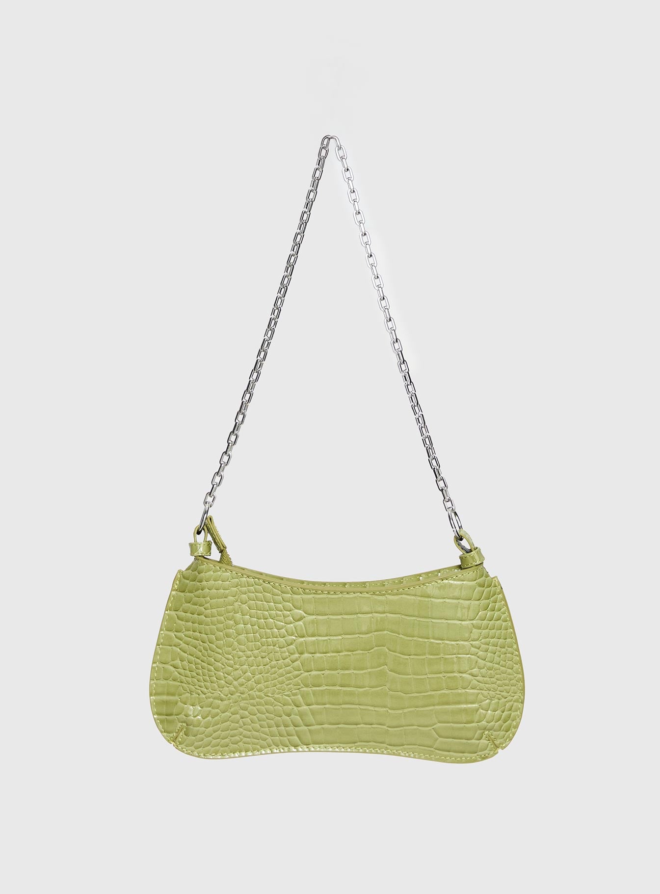 Alternative view of Gwynne Faux Leather Shoulder Bag Green