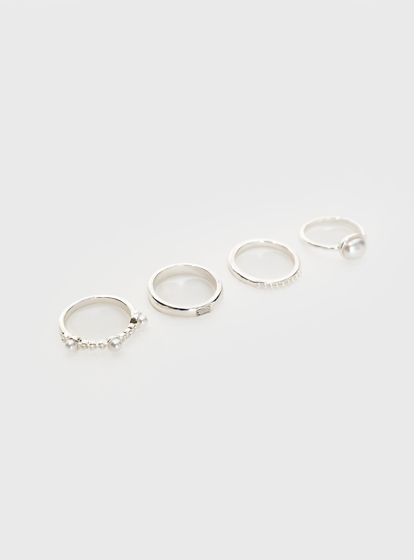 Alternative view of Edwina Ring Pack Silver