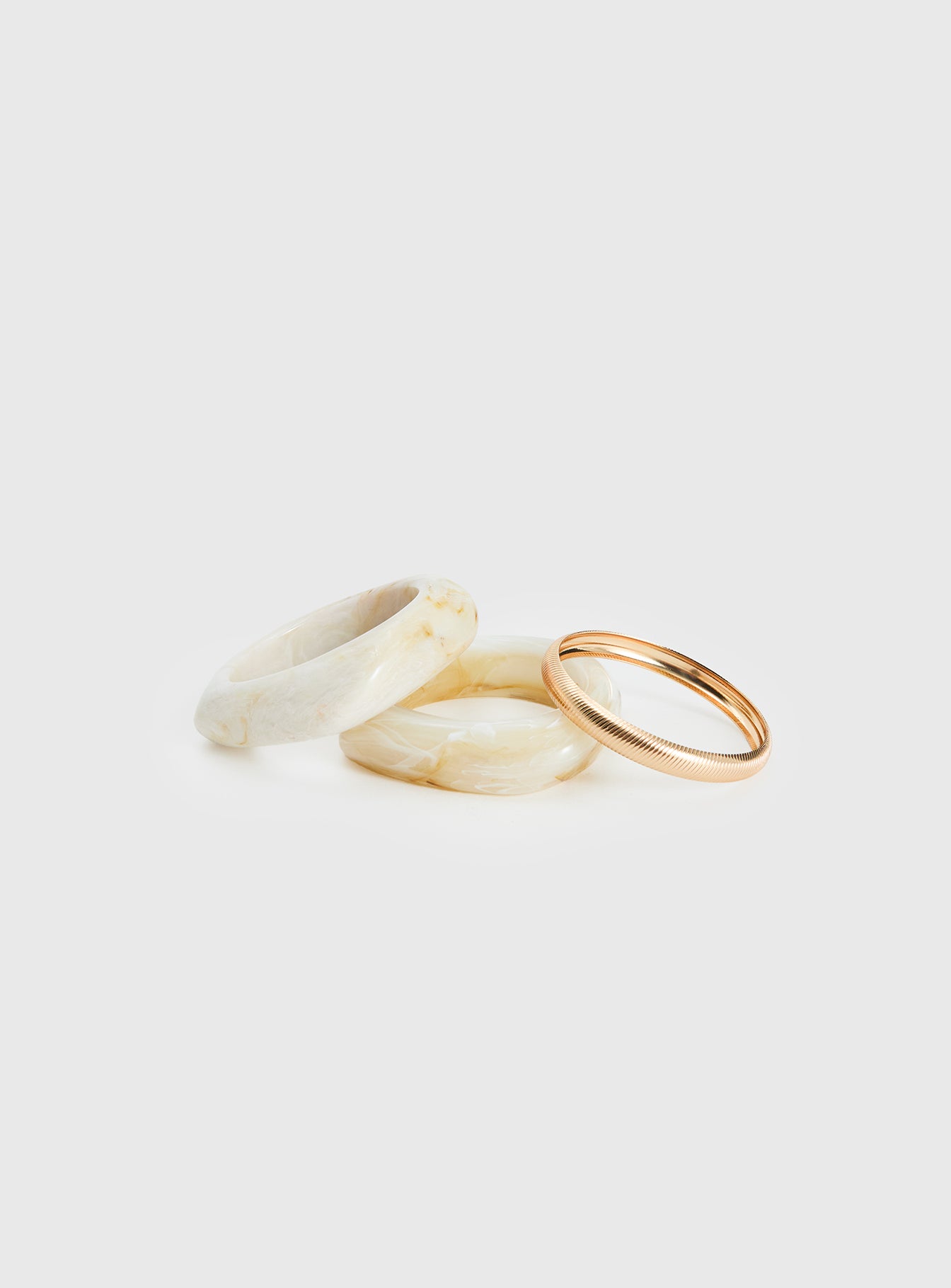 Alternative view of Amandah Resin Cuff Set Multi