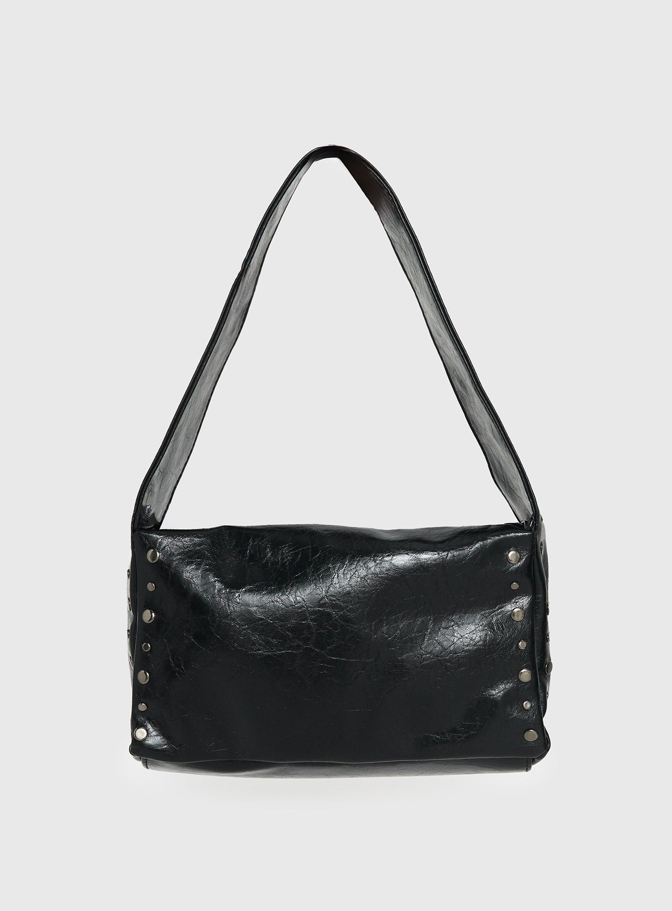 Alternative view of Kaiser Stud Detail Shoulder Bag Black
