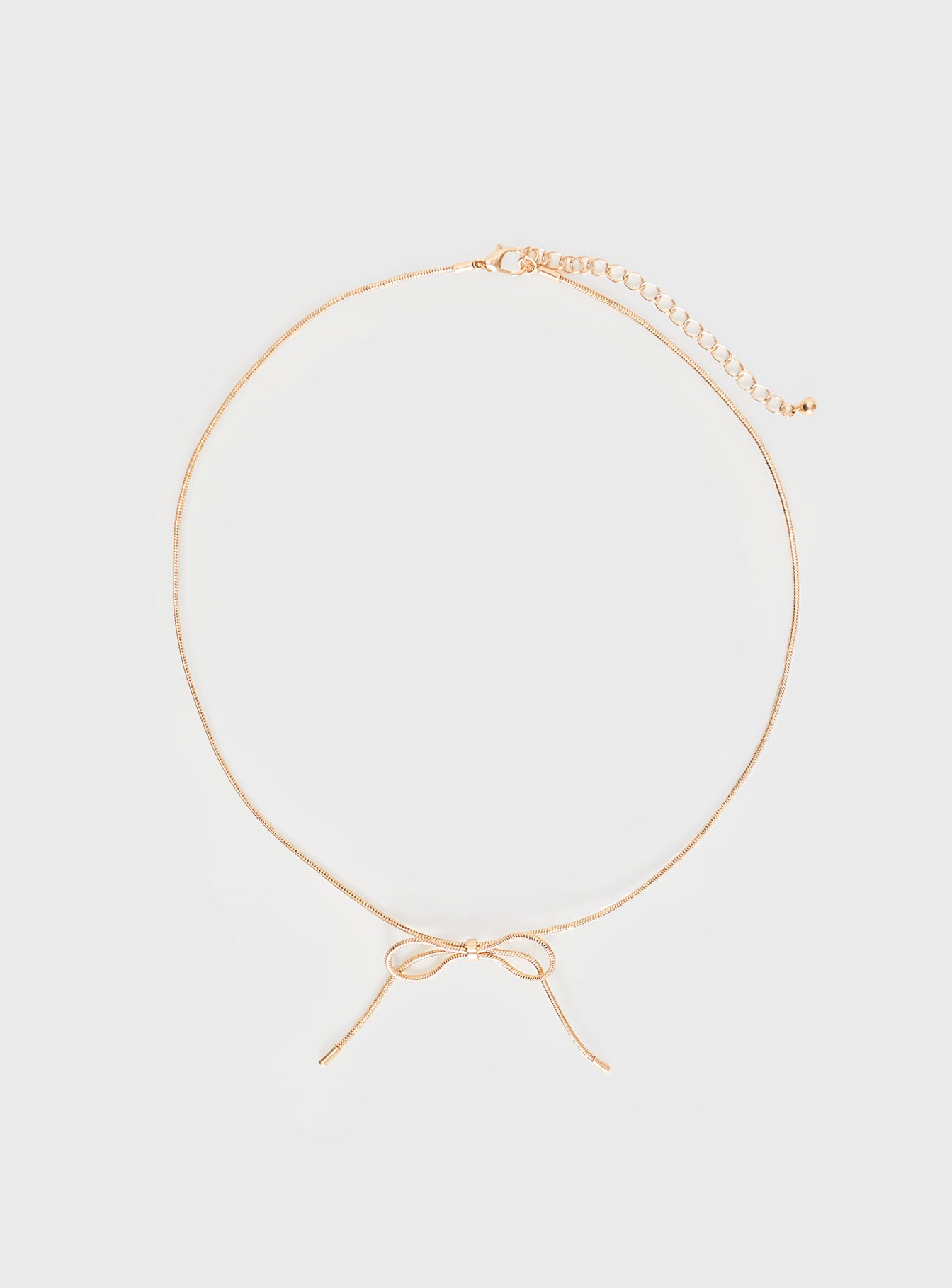 Alternative view of Cosette Necklace Gold