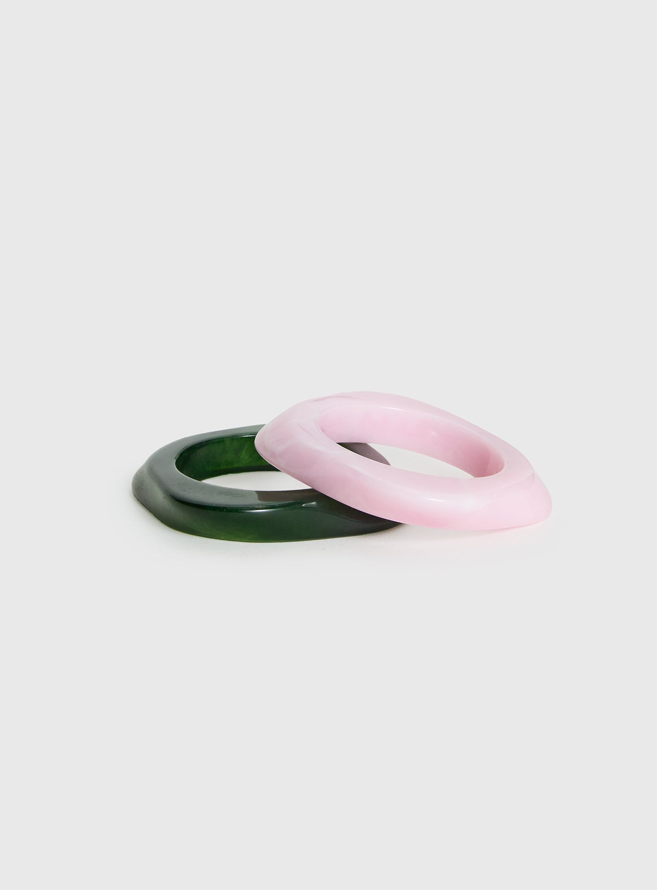 Alternative view of Jordann Resin Cuff Pack Pink / Green