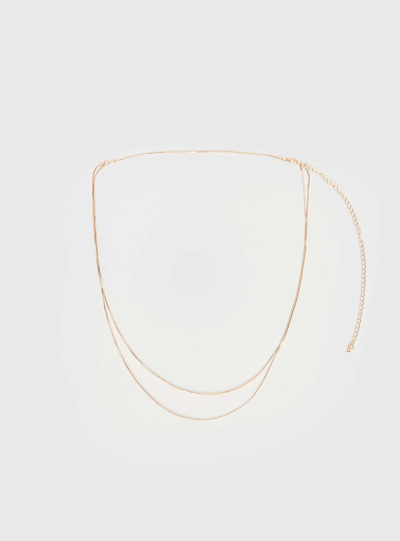 Alternative view of Dressed Up Dainty Chain Belt Gold